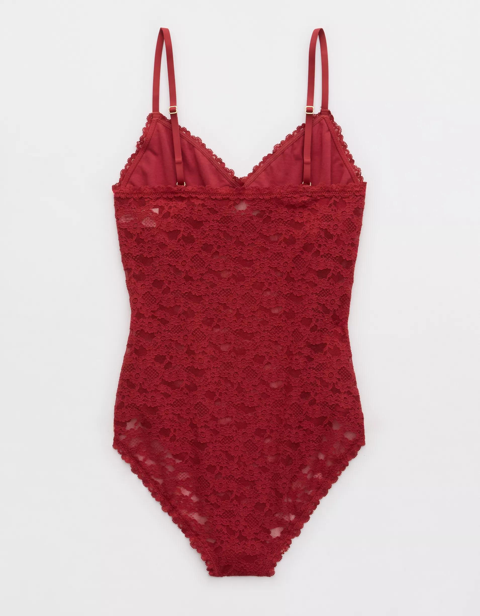 Show Off Vintage Lace Cut Out Bodysuit Product Image