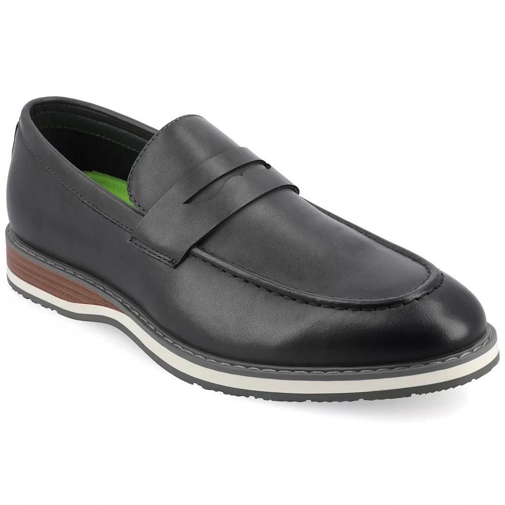 VANCE Kahlil Men's Slip-On Penny Loafers,  Product Image