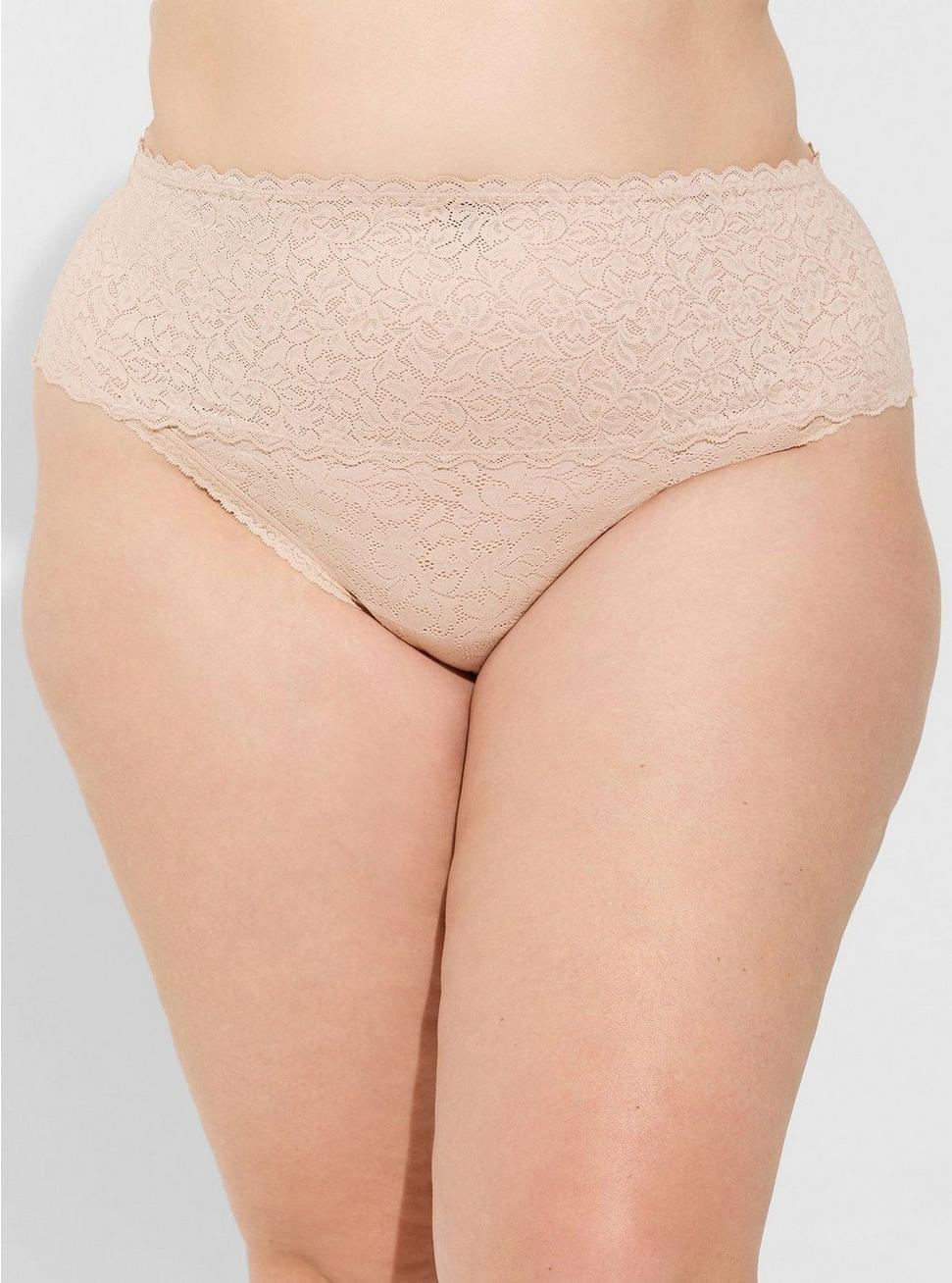 4-Way Stretch High-Rise Thong Panty Product Image