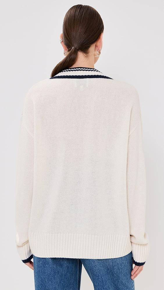 Reformation Jadey Cashmere Oversized V Neck Sweater | Shopbop Product Image
