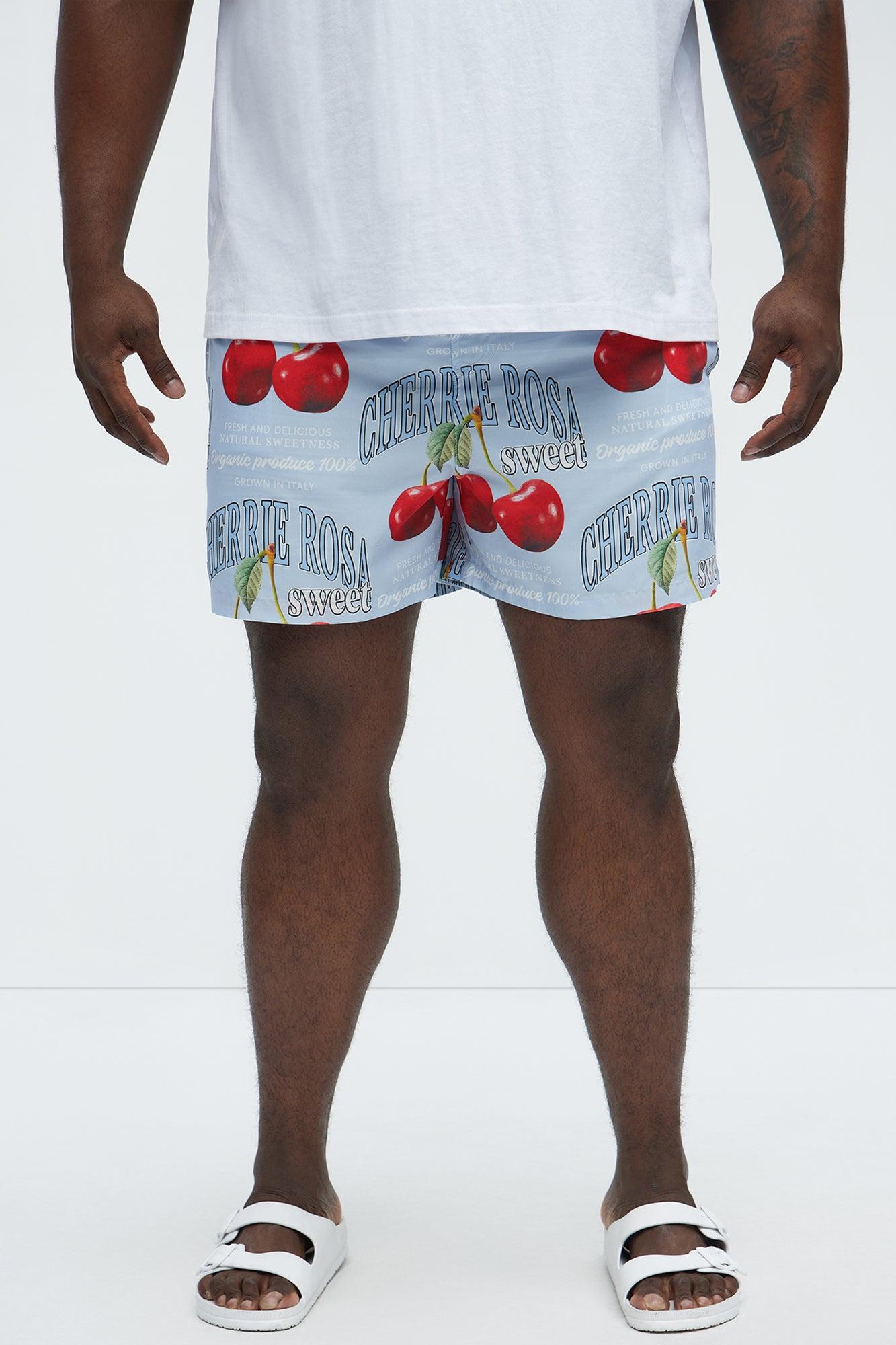 Cherrie Rosa Swim Mid Trunk - Multi Color Product Image