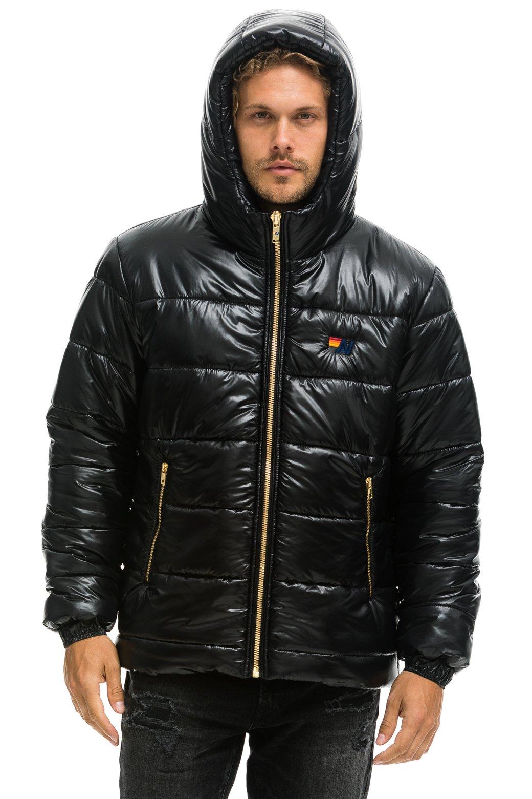 BOLT LUXE TREKKER JACKET - GLOSSY BLACK Male Product Image