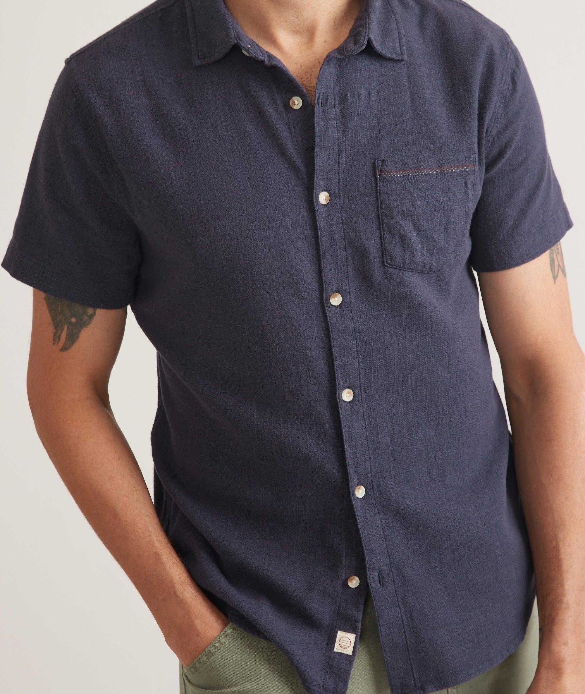 Relaxed Hemp Cotton Henley Product Image