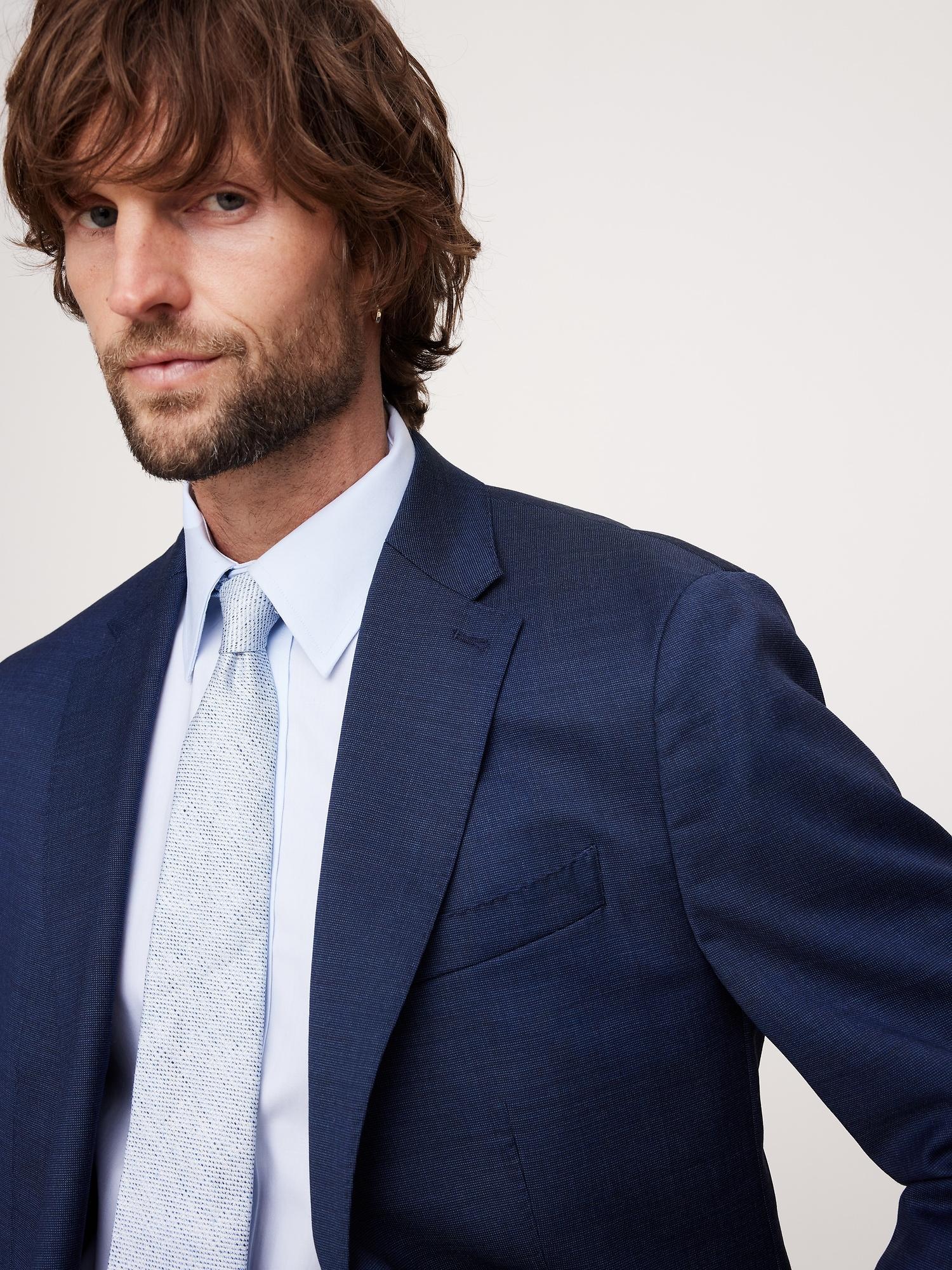 Signature Italian Nailhead Suit Jacket Product Image