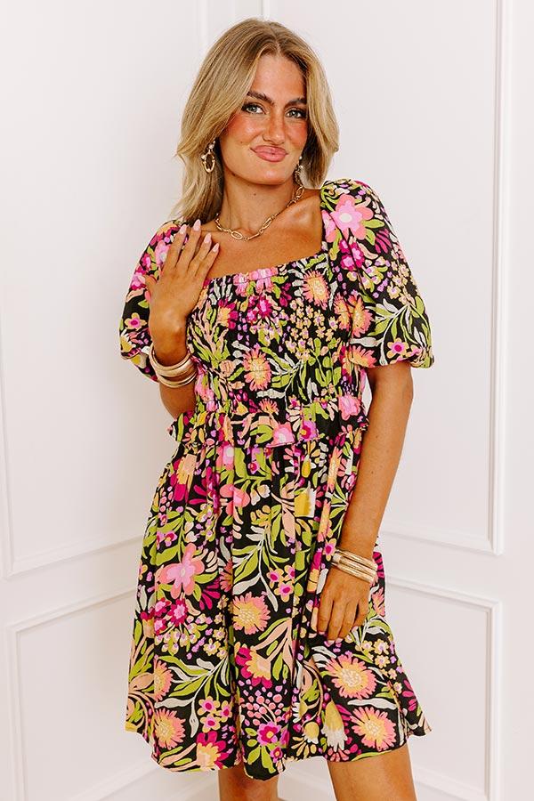 Wildflower Dreams Smocked Mini Dress Product Image