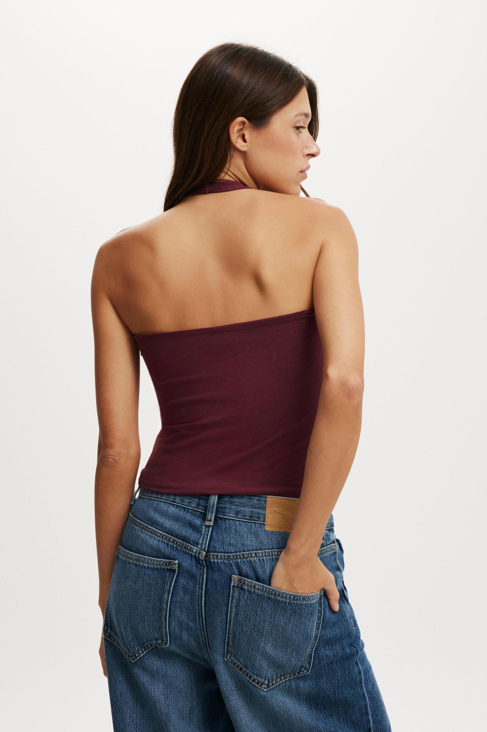 All Day V Neck Halter Product Image