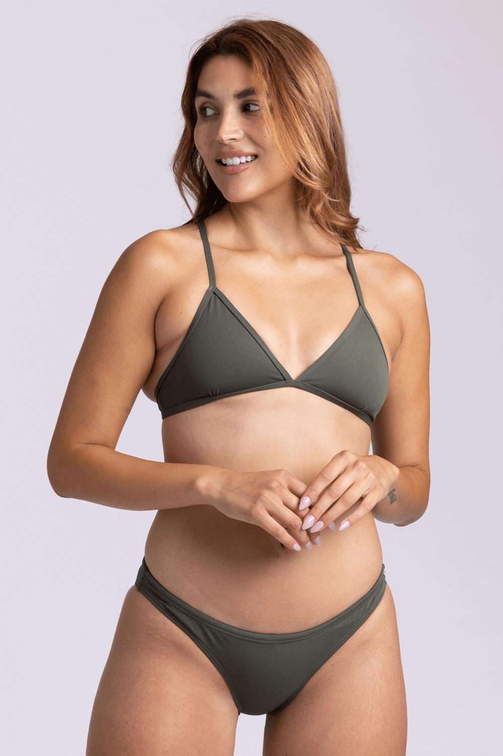 Europe Bikini Bottom - Army Female Product Image
