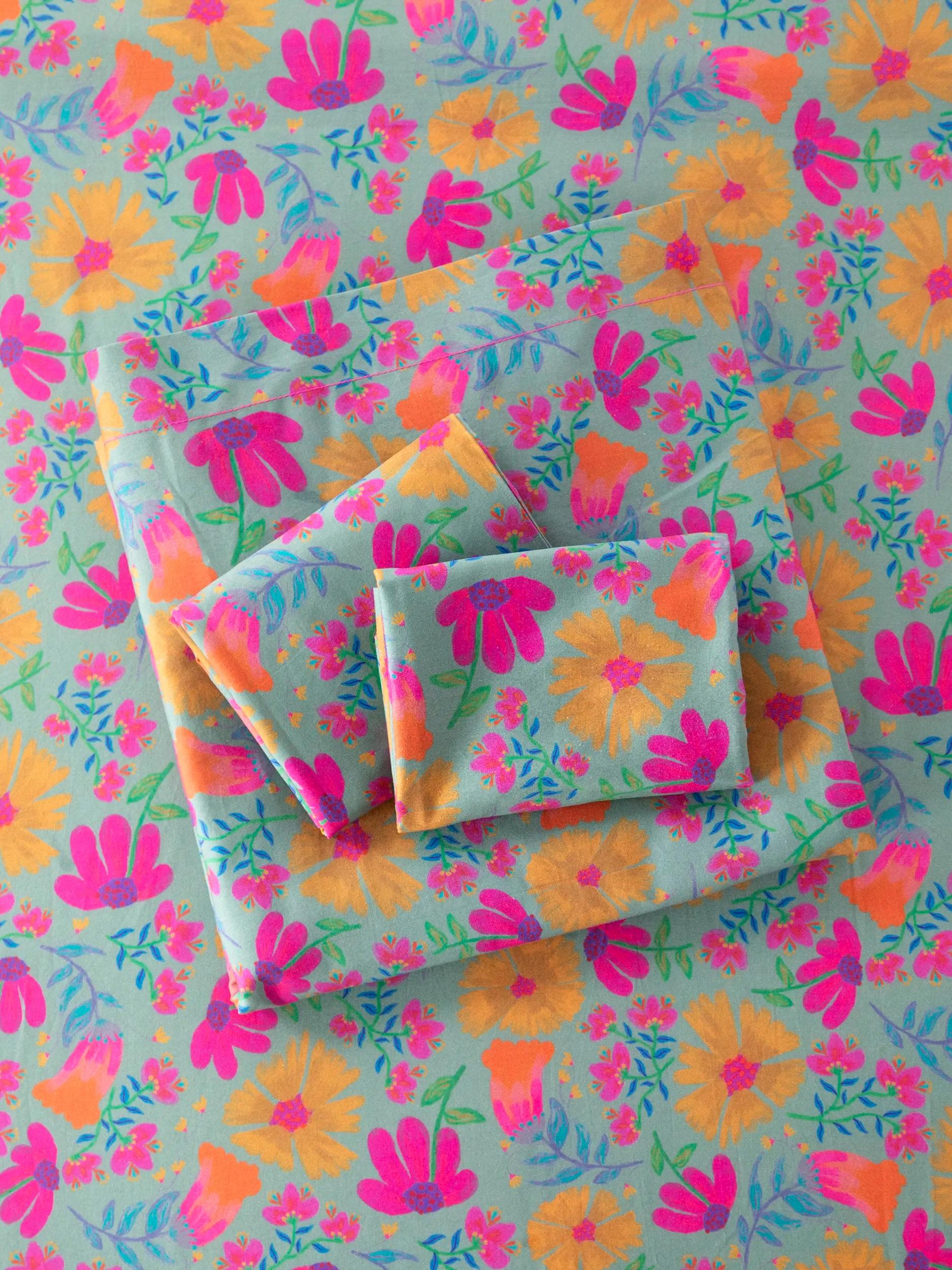 Sooo Soft Cotton Sheet Set - Confetti Blooms Product Image