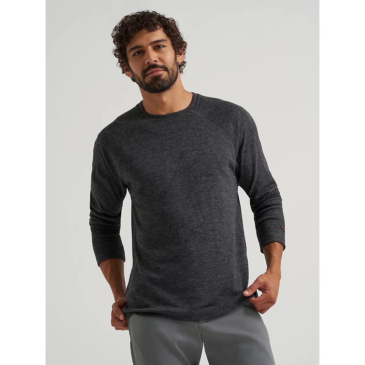 Wrangler ATG™ Men's Balsam Knit Shirt in Jet Product Image
