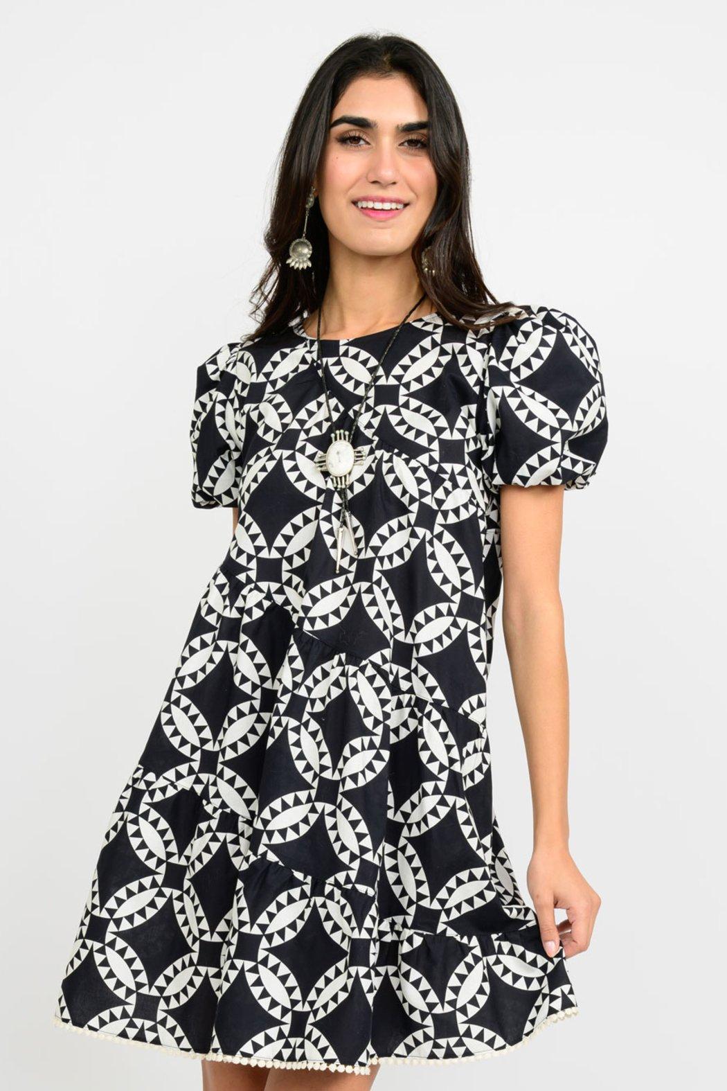 Quality Pattern Swing Dress Product Image