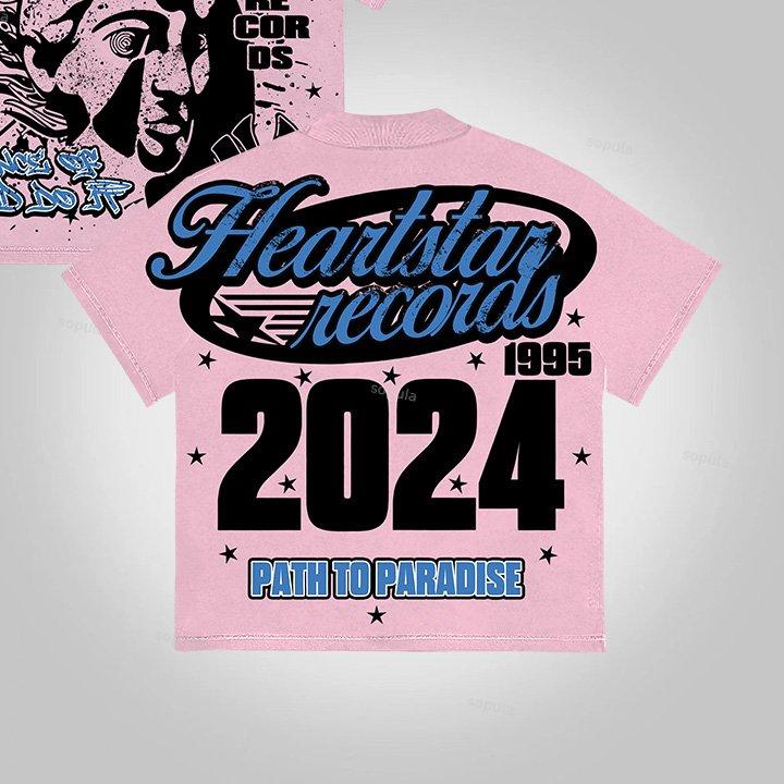 Heartstar Path To Paradise 2024 Vintage Graphic Cotton T-Shirt Product Image