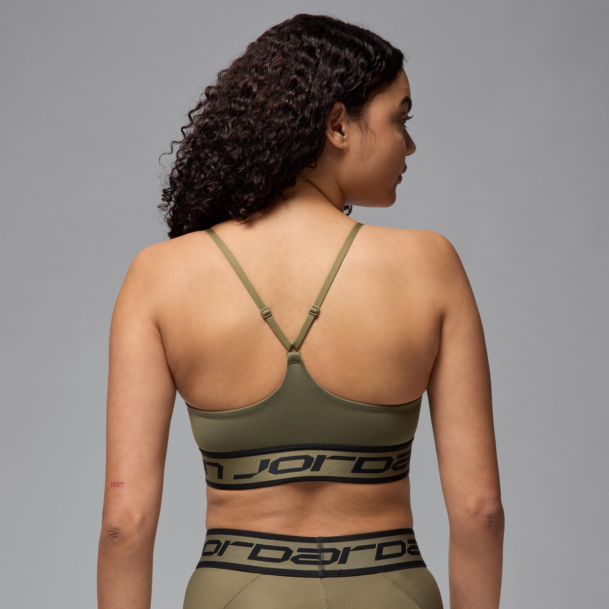 Womens Jordan Sport Indy Light Support Sports Bra | FV6498-222 Product Image