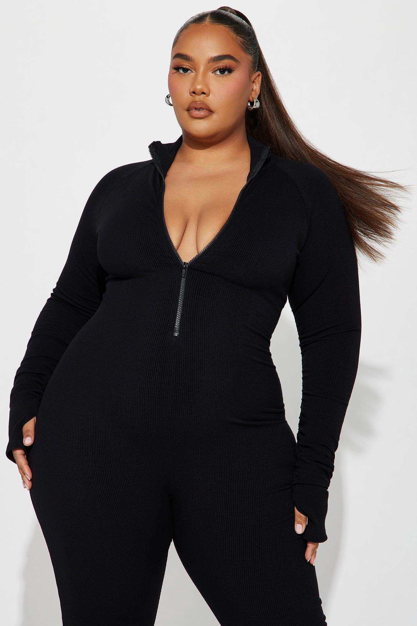 Justine Snatched Jumpsuit - Black Product Image