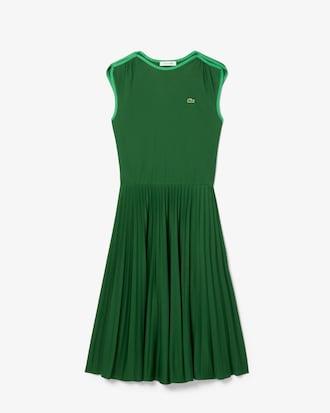 Women's Sleeveless Pleated Dress Product Image
