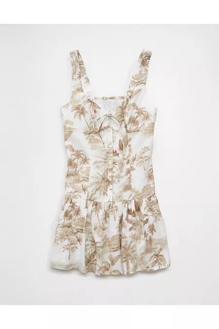 AE Drop Waist Corset Mini Dress Women's Product Image