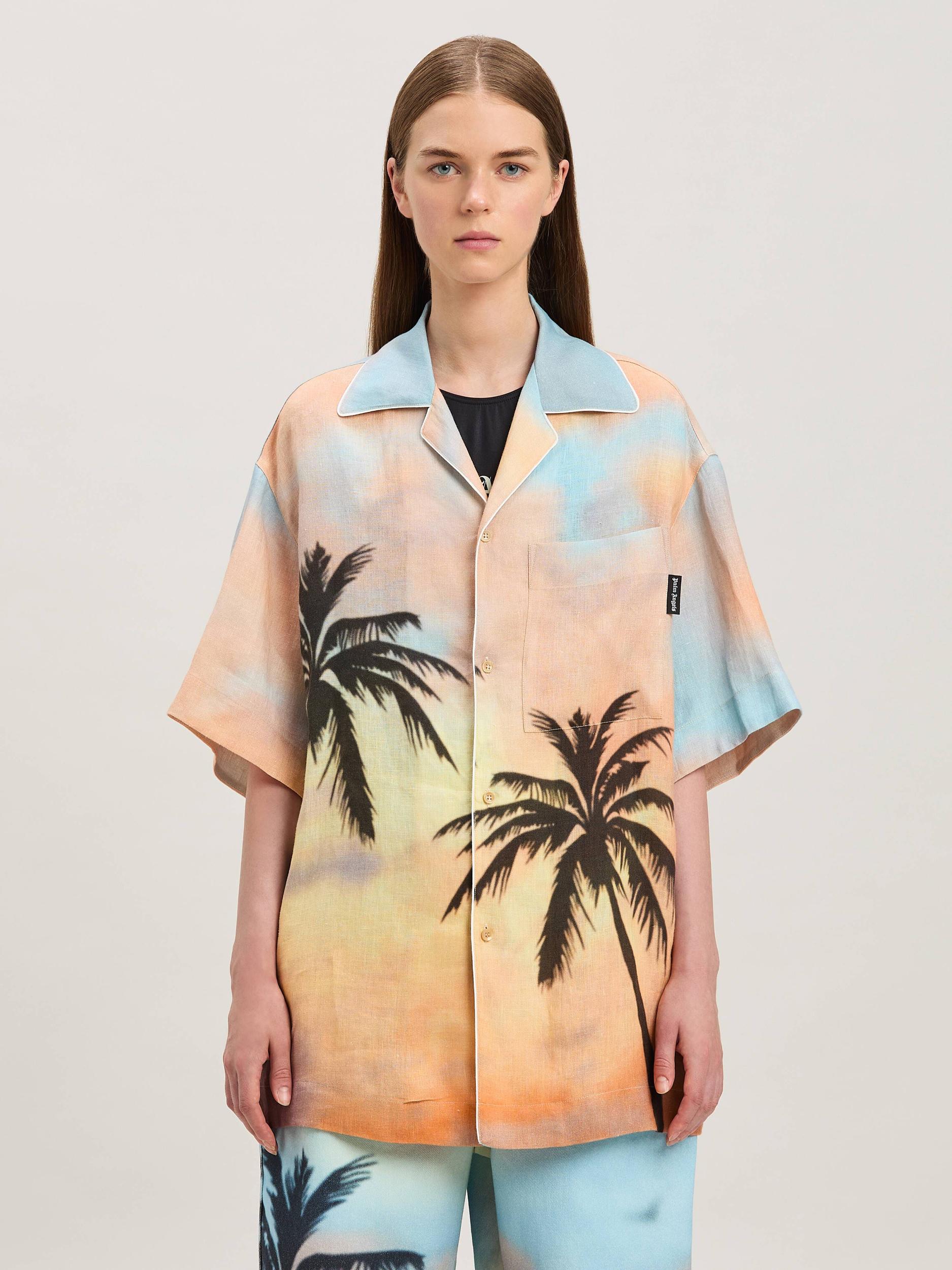SUNRISE PALM BOWLING SHIRT MULTICOLOR - Product Image