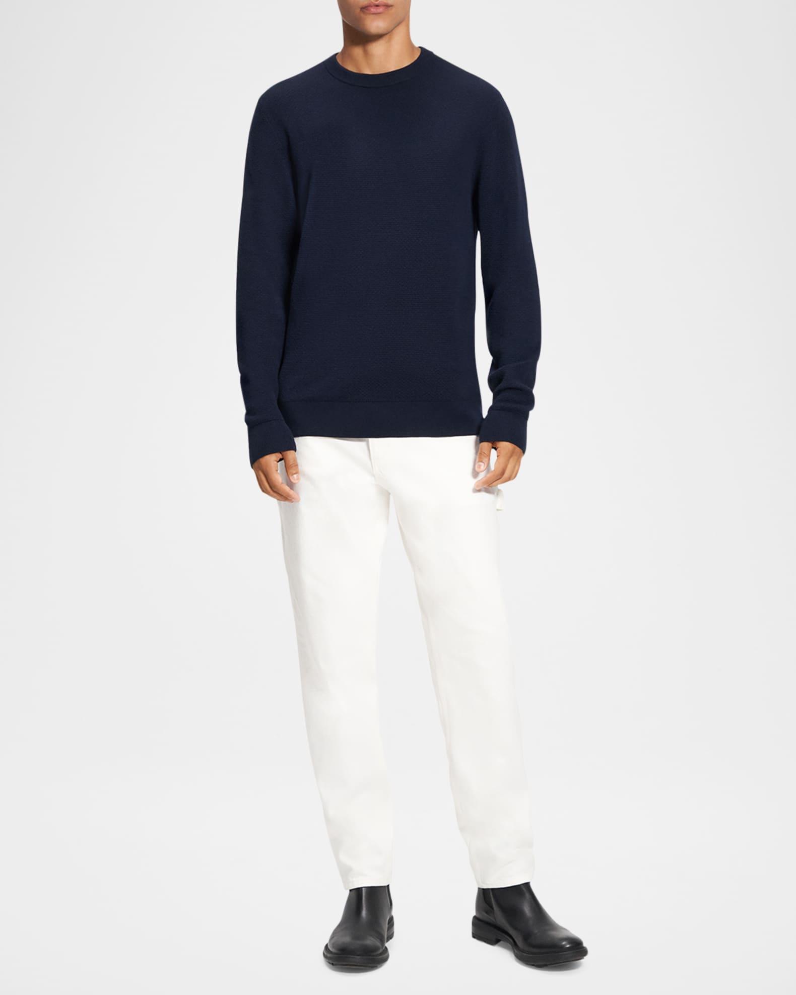 Mens Maden Merino Wool Crewneck Sweater Product Image