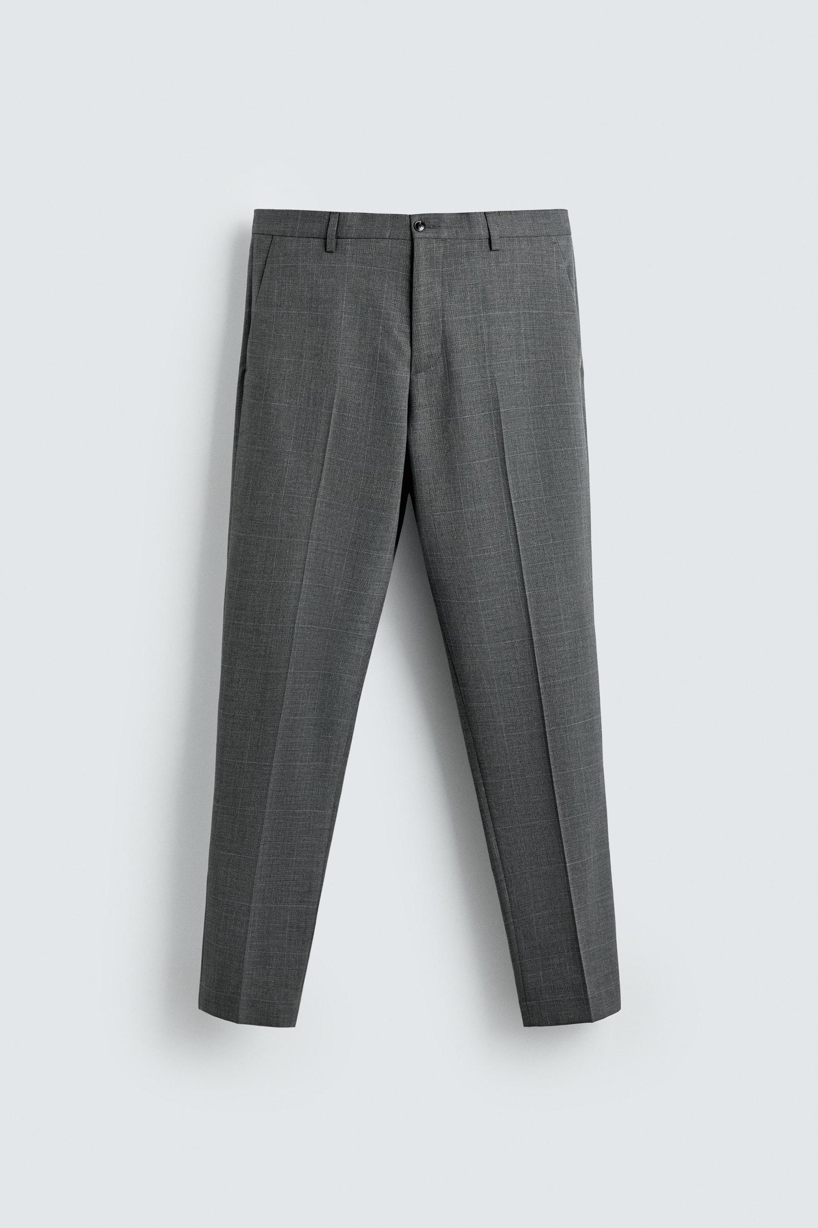 PLAID SUIT PANTS Product Image