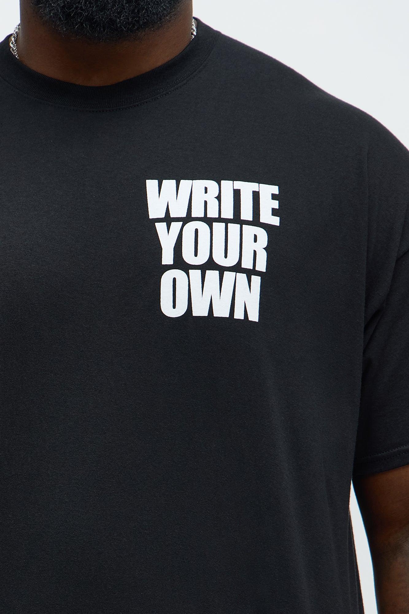 F*ck You And Your Rules Short Sleeve Tee - Black Male Product Image