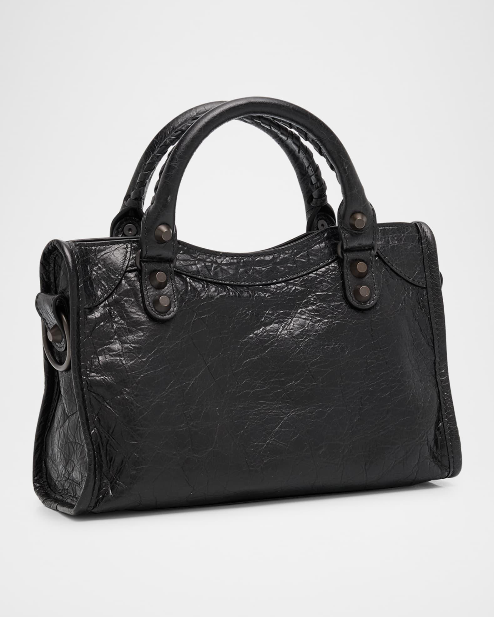 Le City Mini Leather Top-Handle Bag Product Image