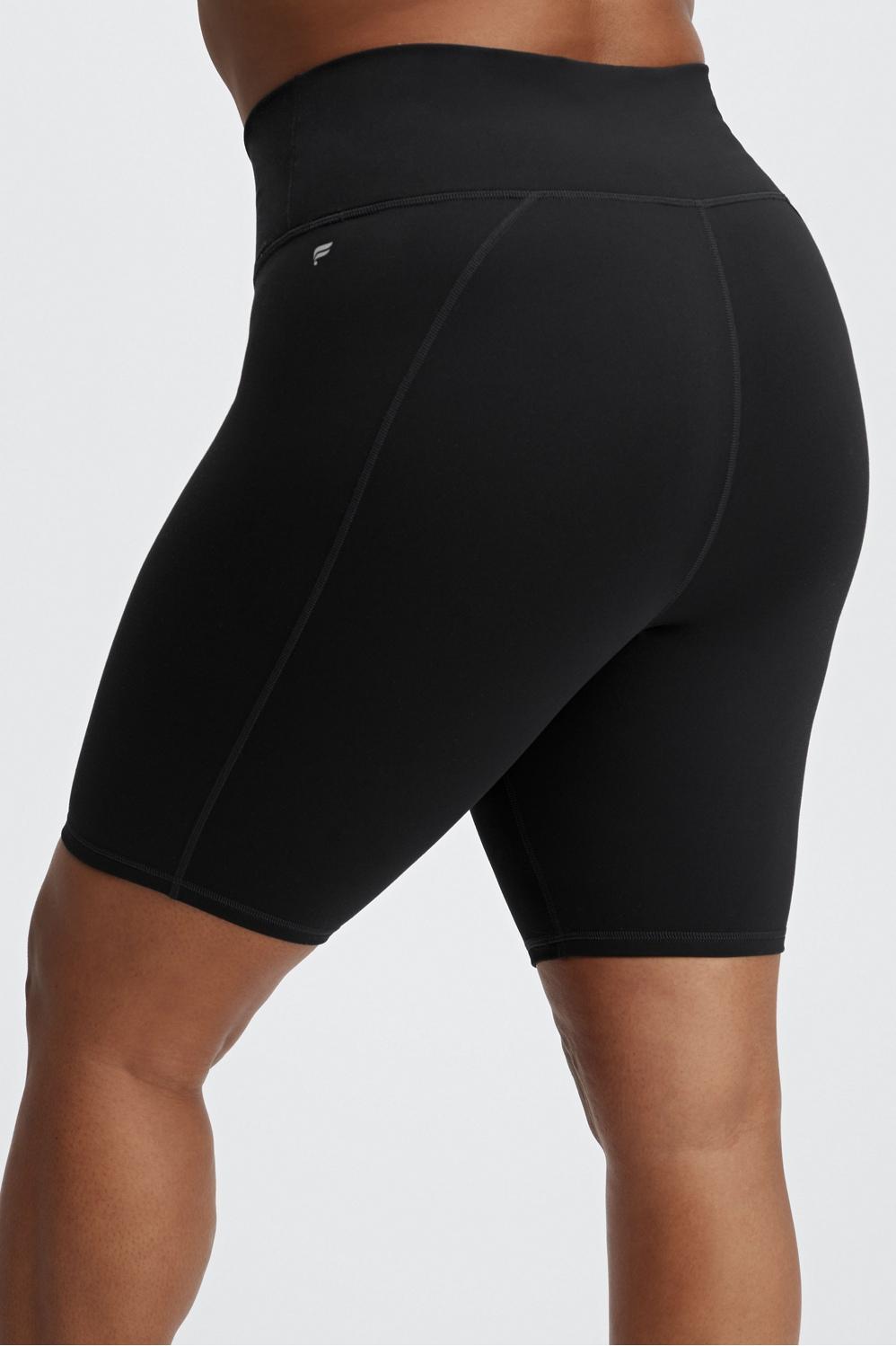 Fabletics Define High-Waisted 9 Short Womens black plus Size 3X Product Image