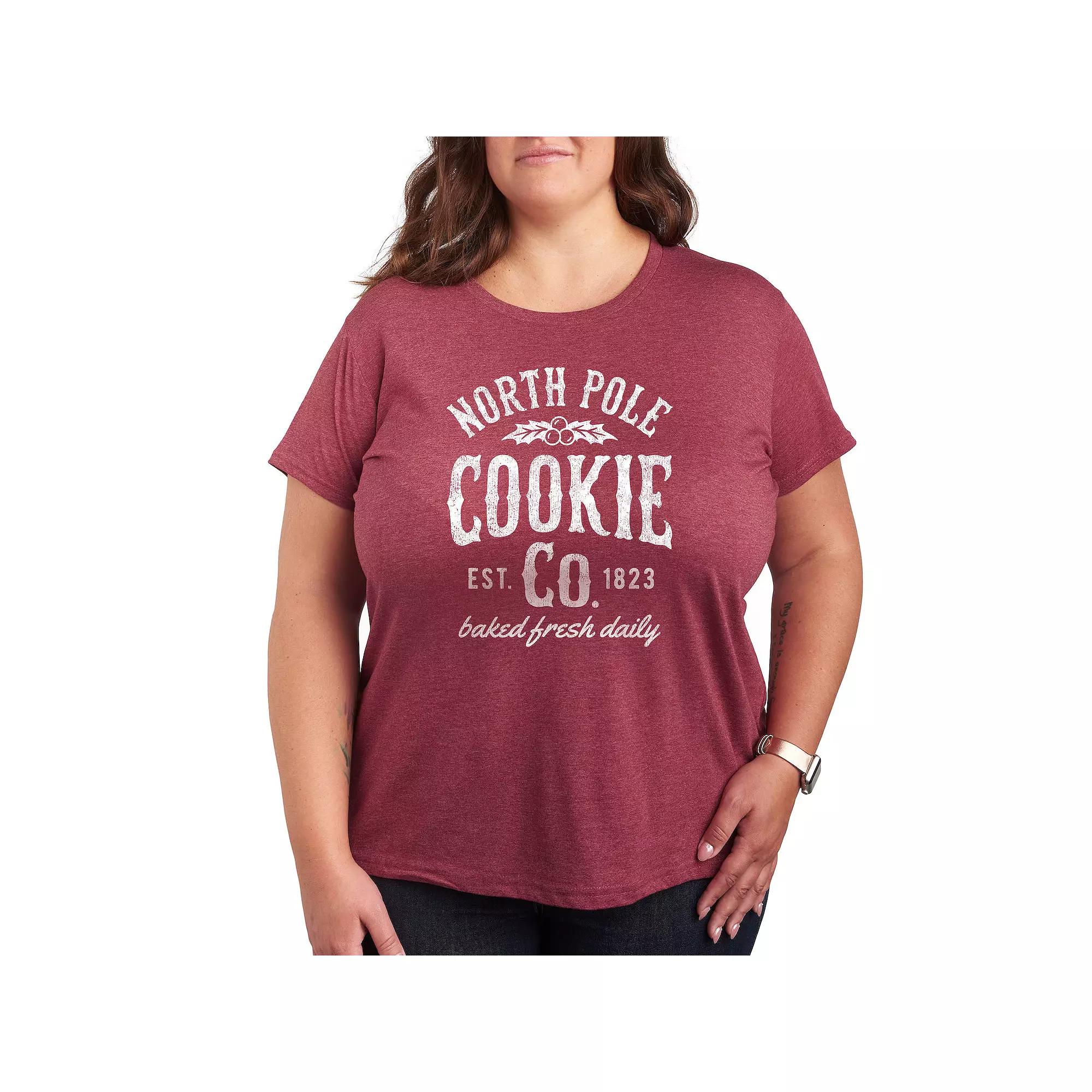Plus North Pole Cookie Co. Graphic Tee, Women's,  Product Image
