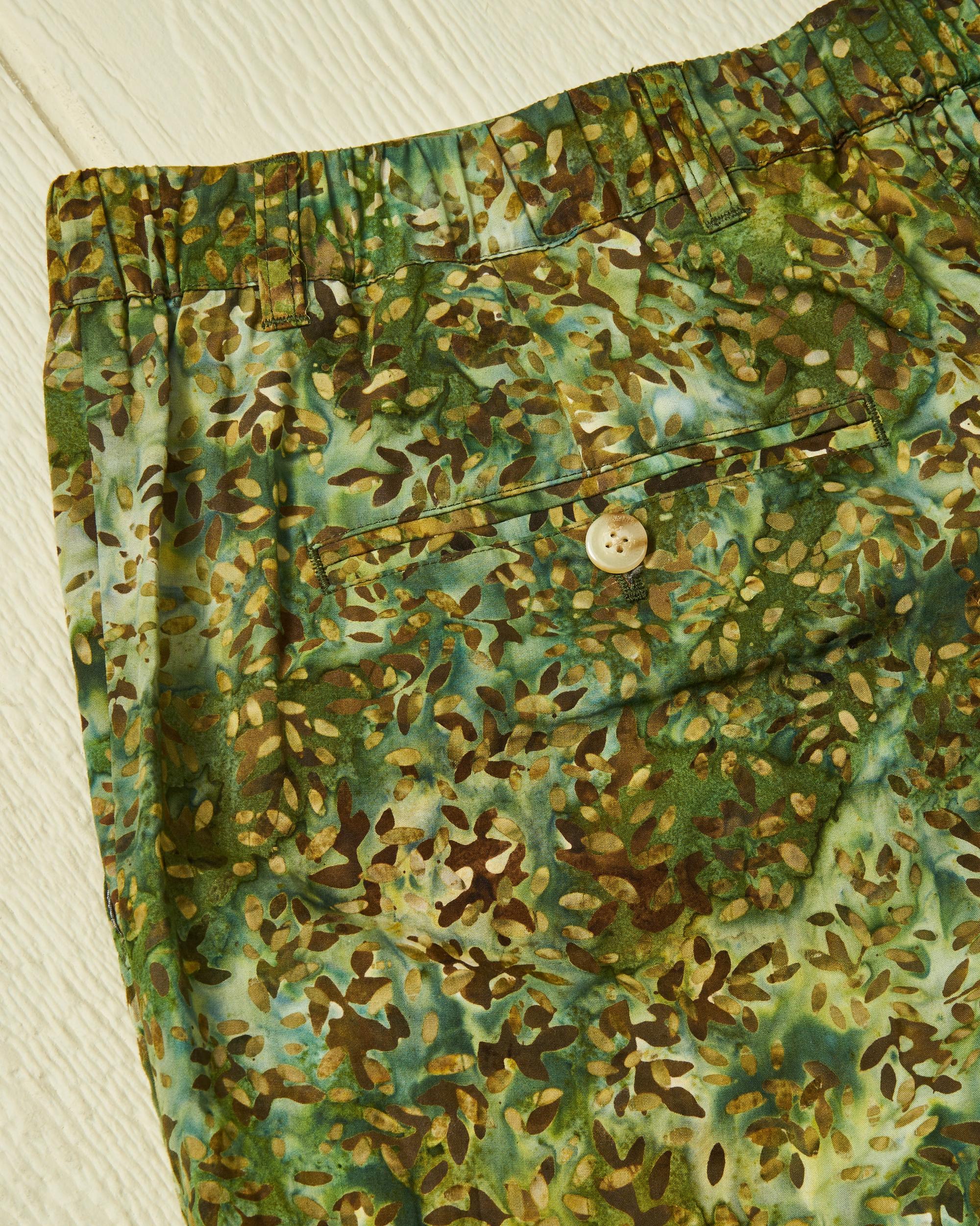 Batik Short in Moss Product Image