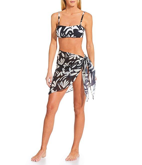 Gianni Bini Cardiff Rock Sarong Swim Cover-Up Product Image