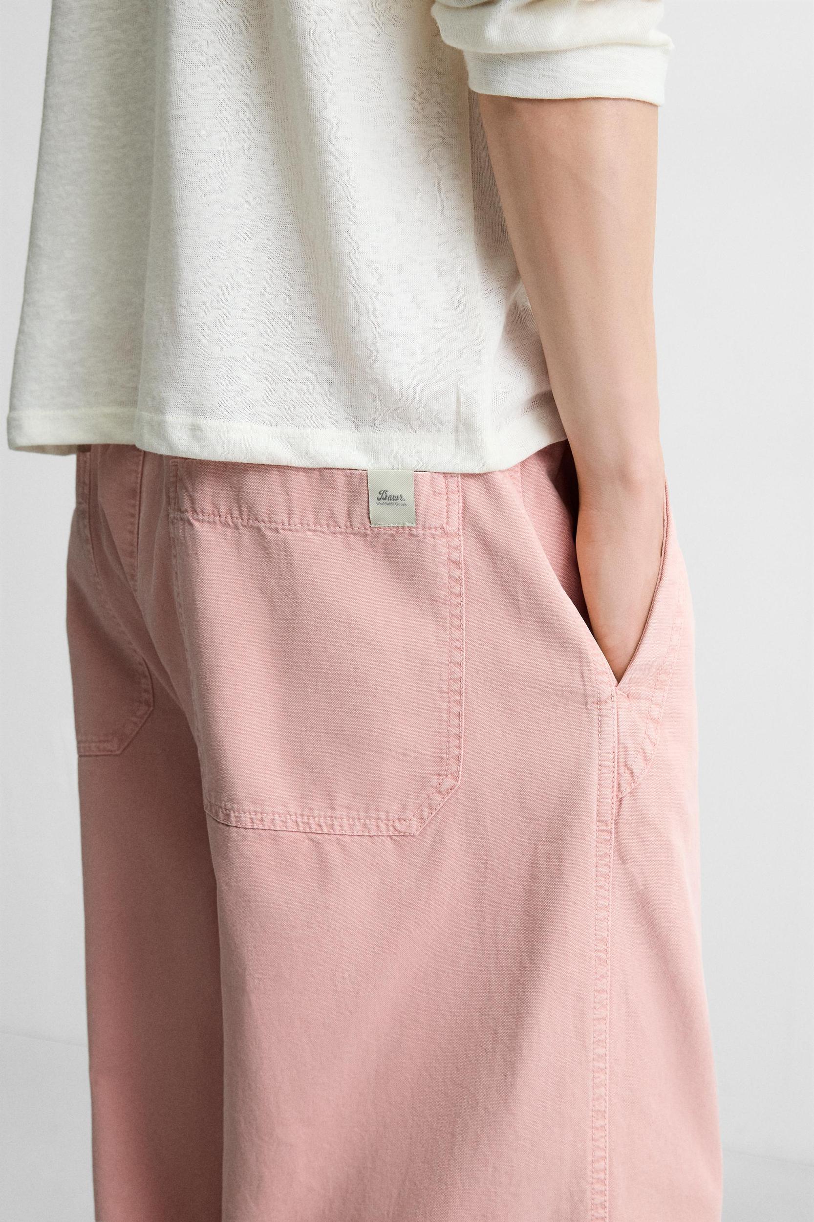 WASHED CANVAS PANTS Product Image