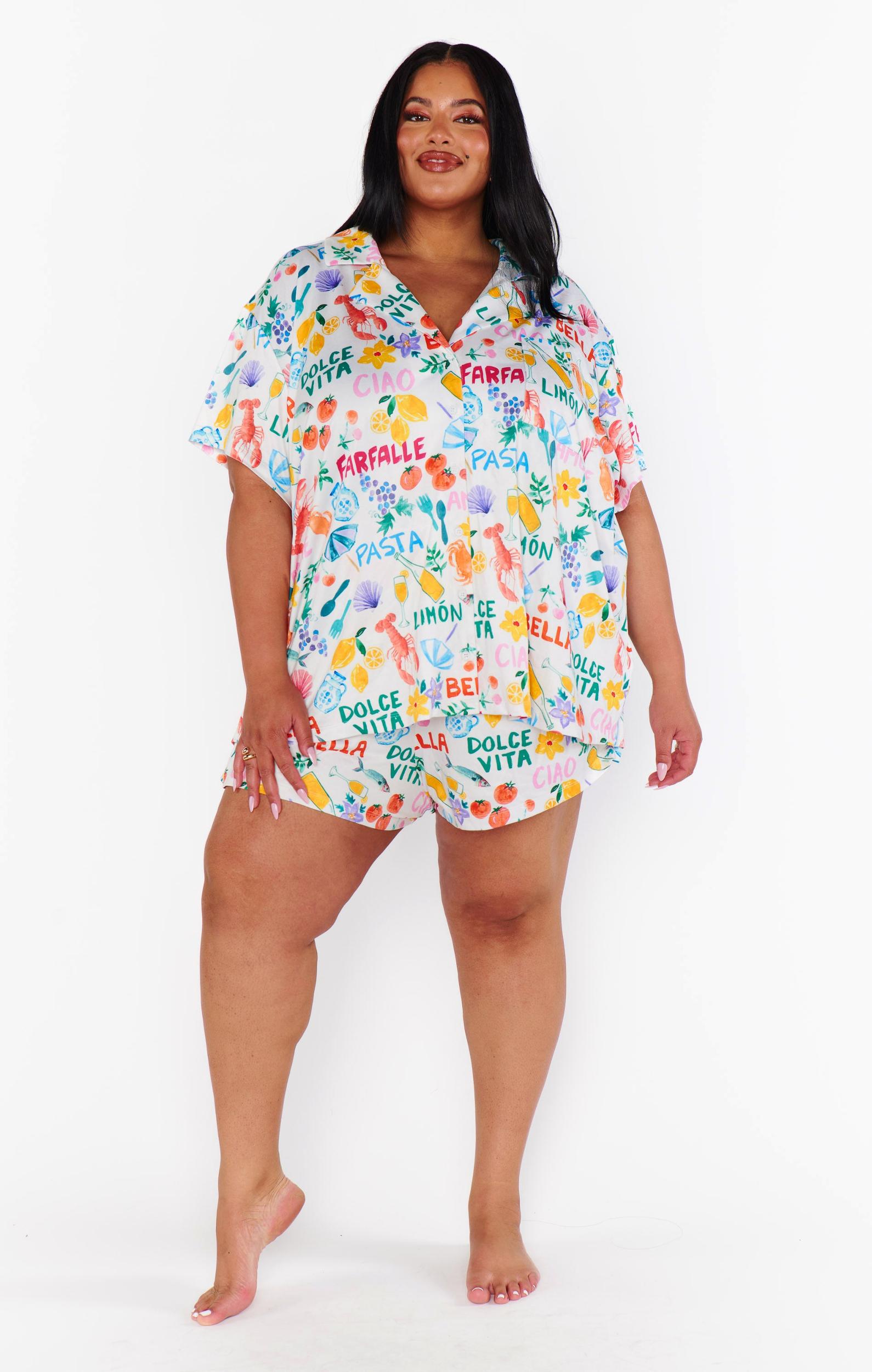 Sunday Morning PJ Set ~ Italian Picnic Jersey Product Image