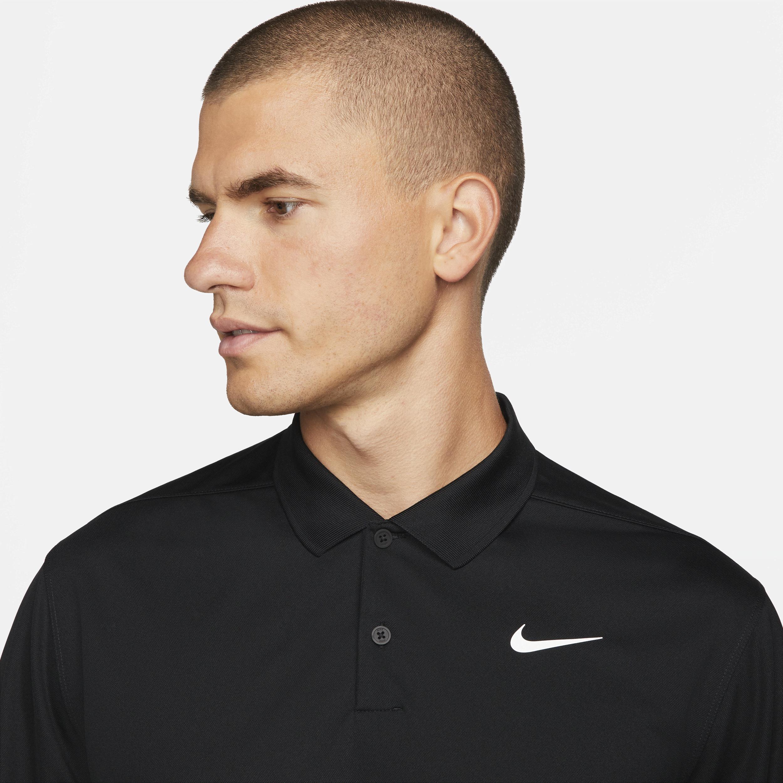 Nike Mens Dri-FIT Victory Long-Sleeve Golf Polo | DN2344-010 Product Image
