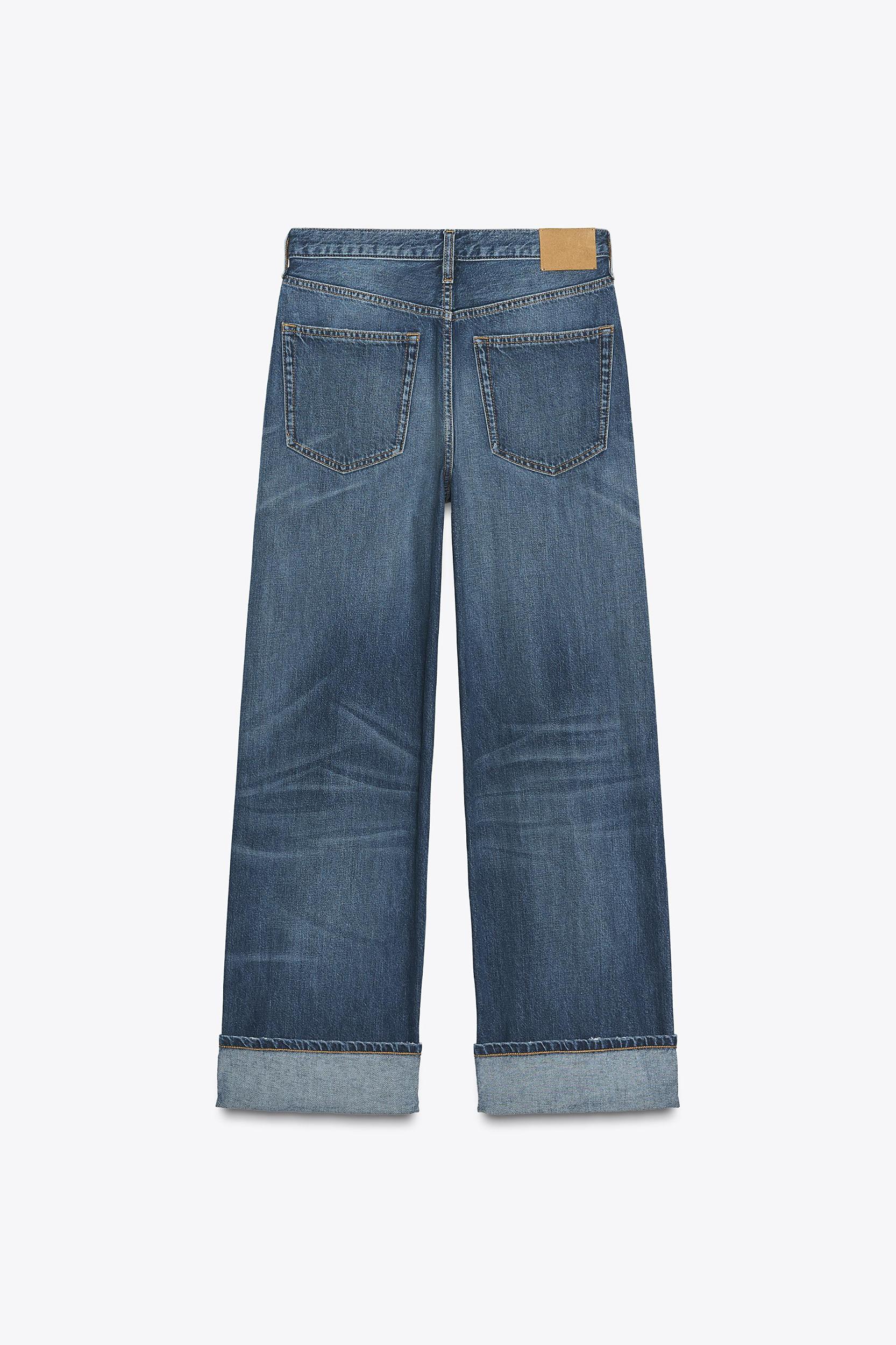 ZW COLLECTION LOW-RISE BAGGY JEANS Product Image