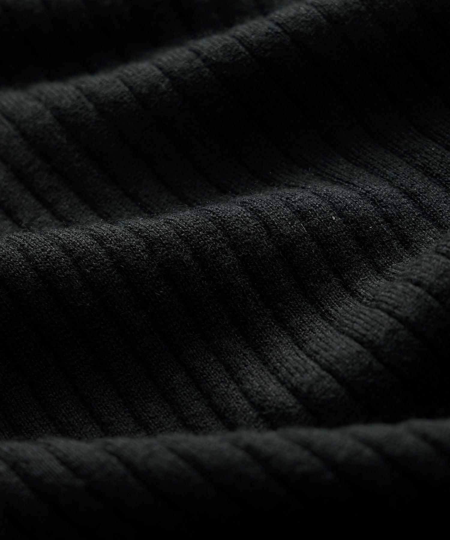 Silk-Cashmere Ribbed Montauk Sweater Polo Product Image