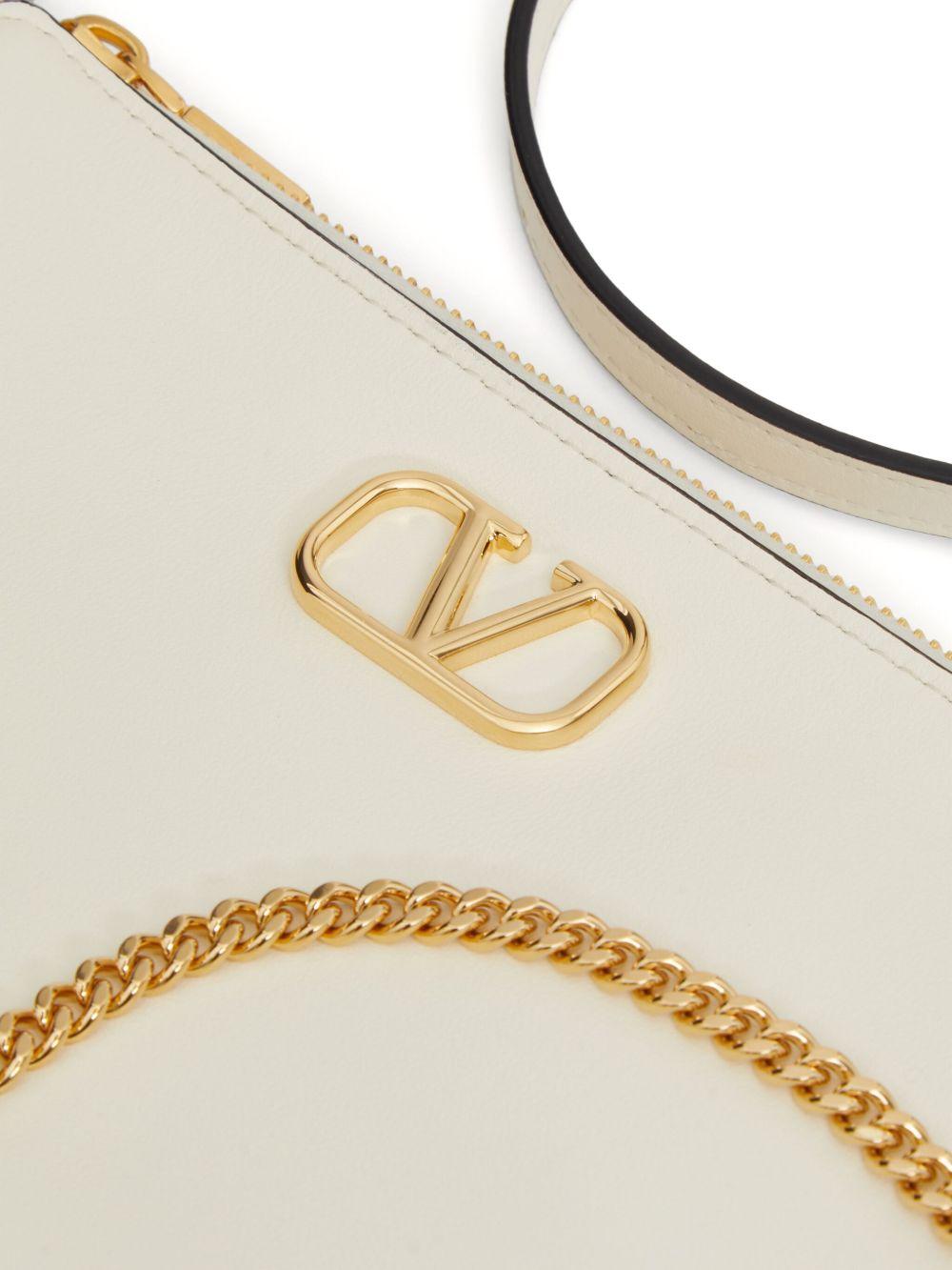 VLogo Signature leather bag  Product Image