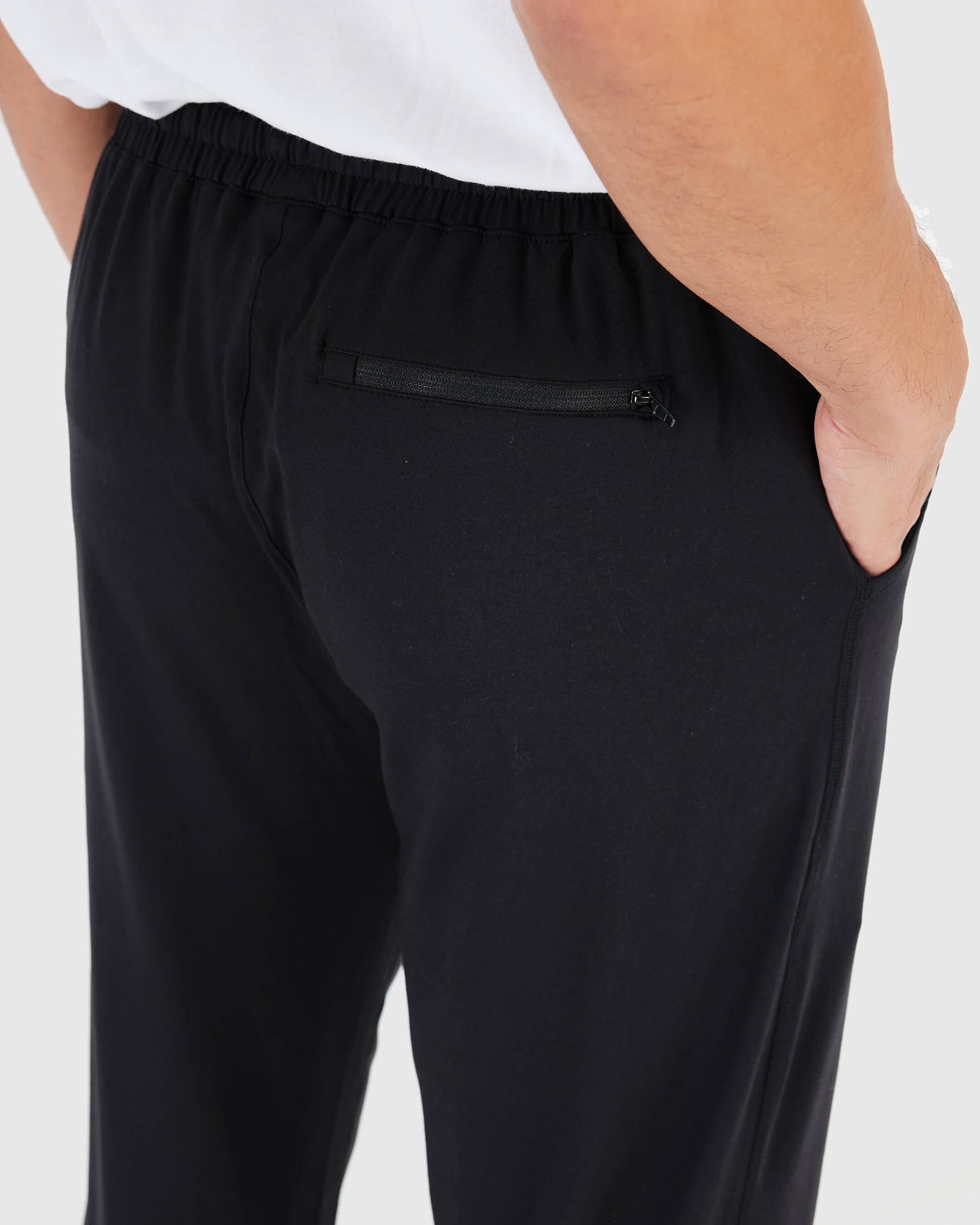 Black Active Comfort Straight Leg Pant Product Image