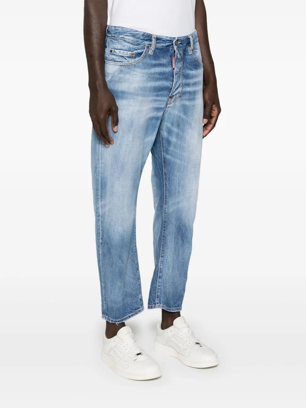 straight-leg cropped jeans Product Image