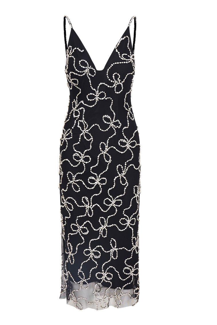 Kaylen Embellished Midi Dress Product Image