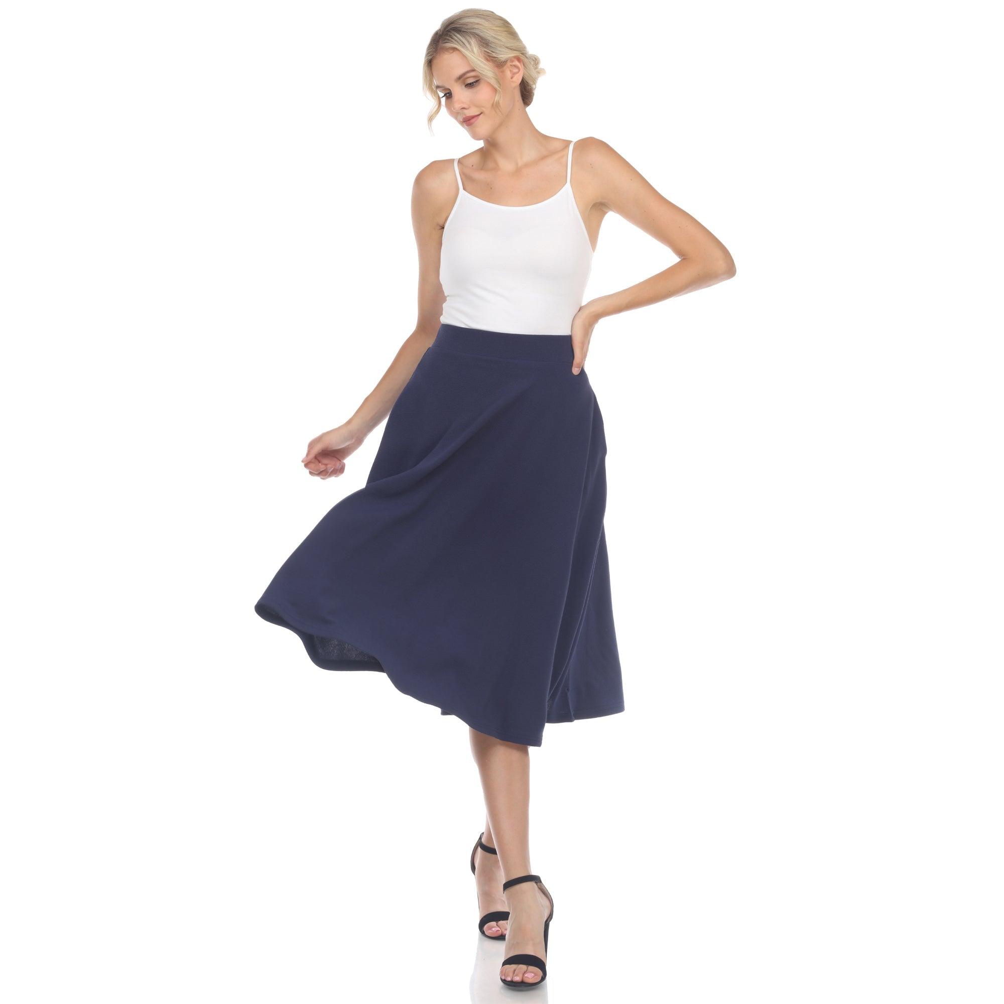 Tasmin Flare Midi Skirts Product Image