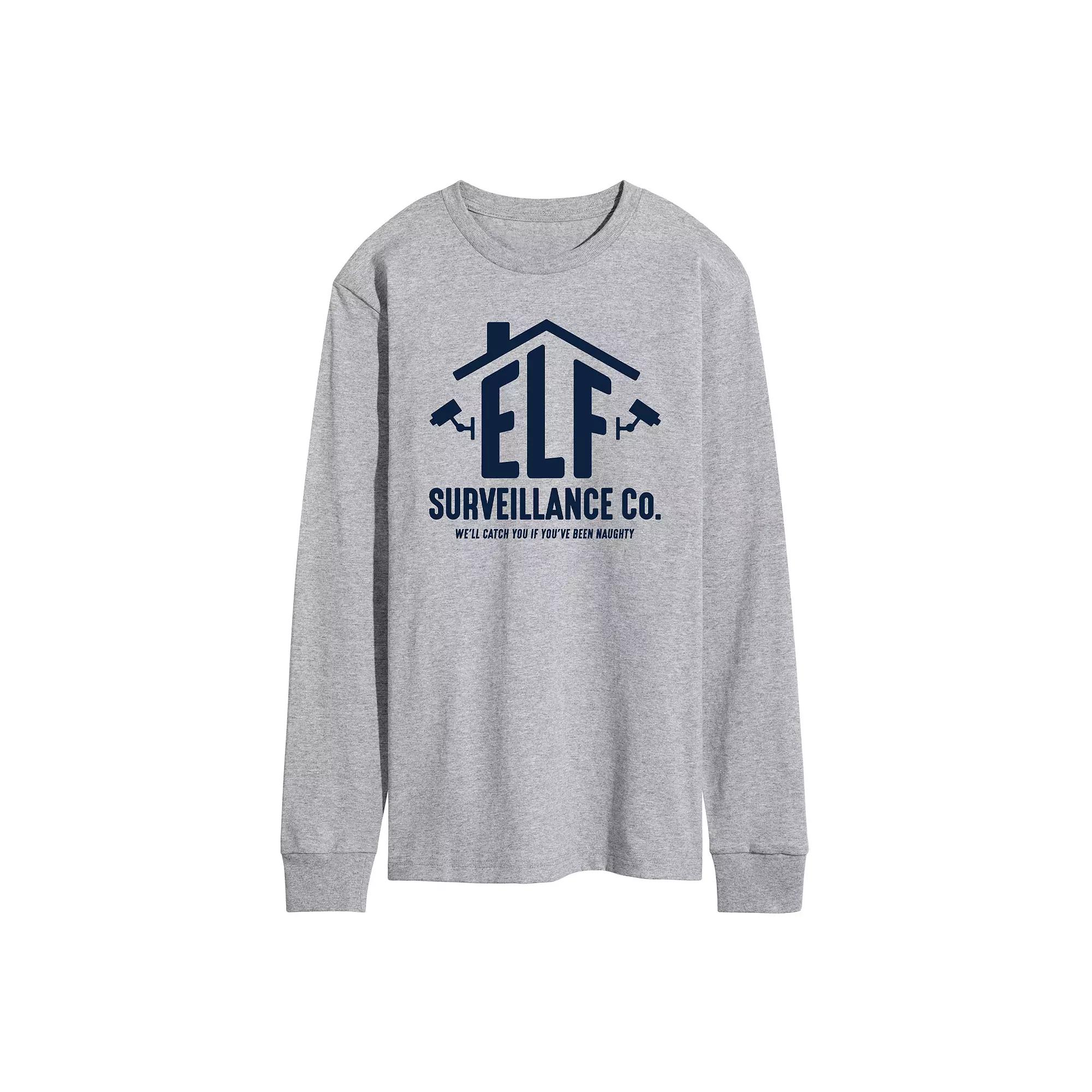 Men's Elf Surveillance Co Long Sleeve Tee,  Product Image