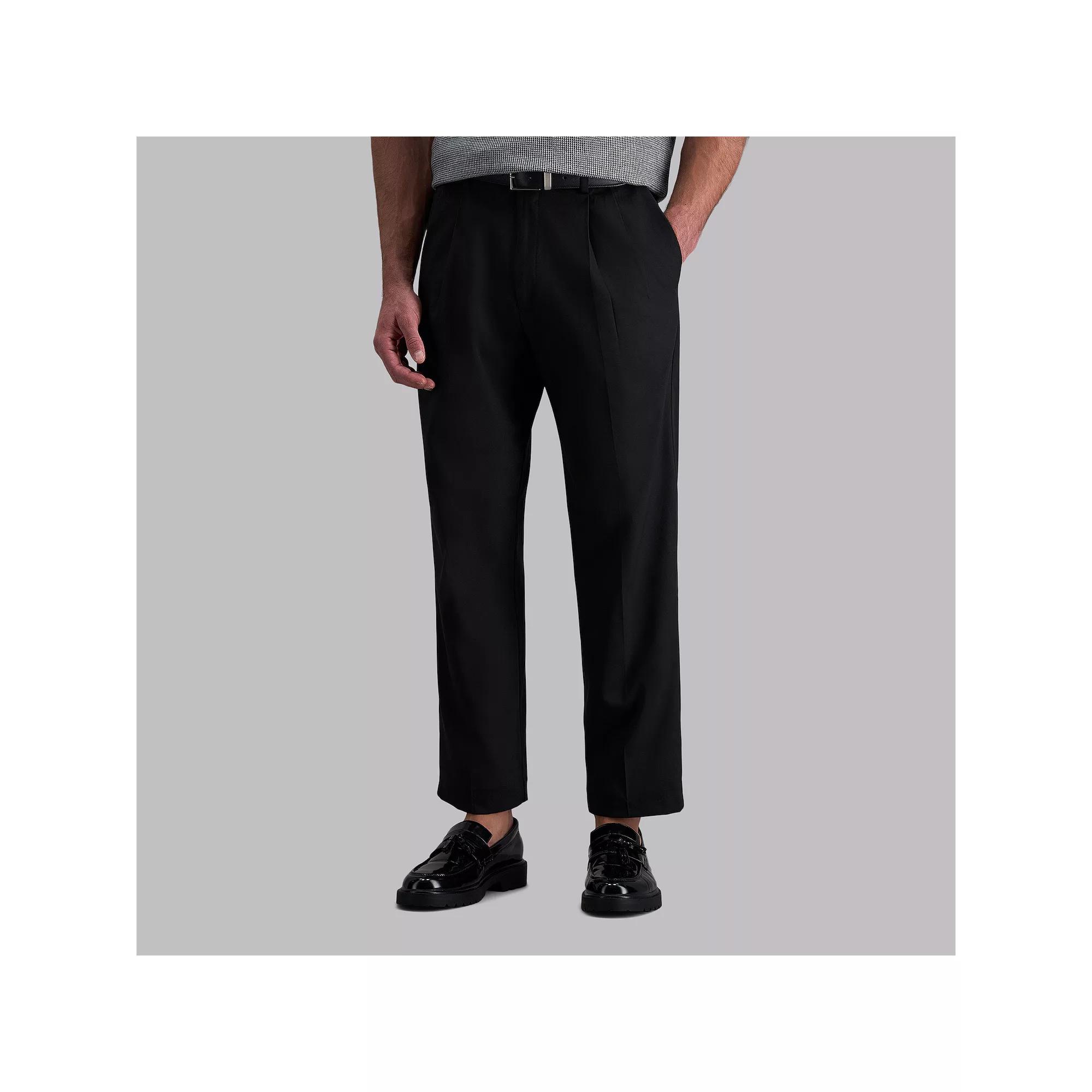 Men's Haggar® Cool Right® Performance Flex Classic-Fit Pleated Pants,  Product Image