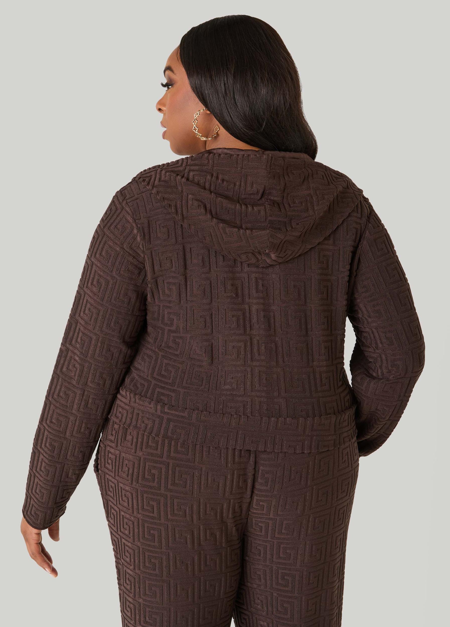 Greek Key Track Jacket Product Image