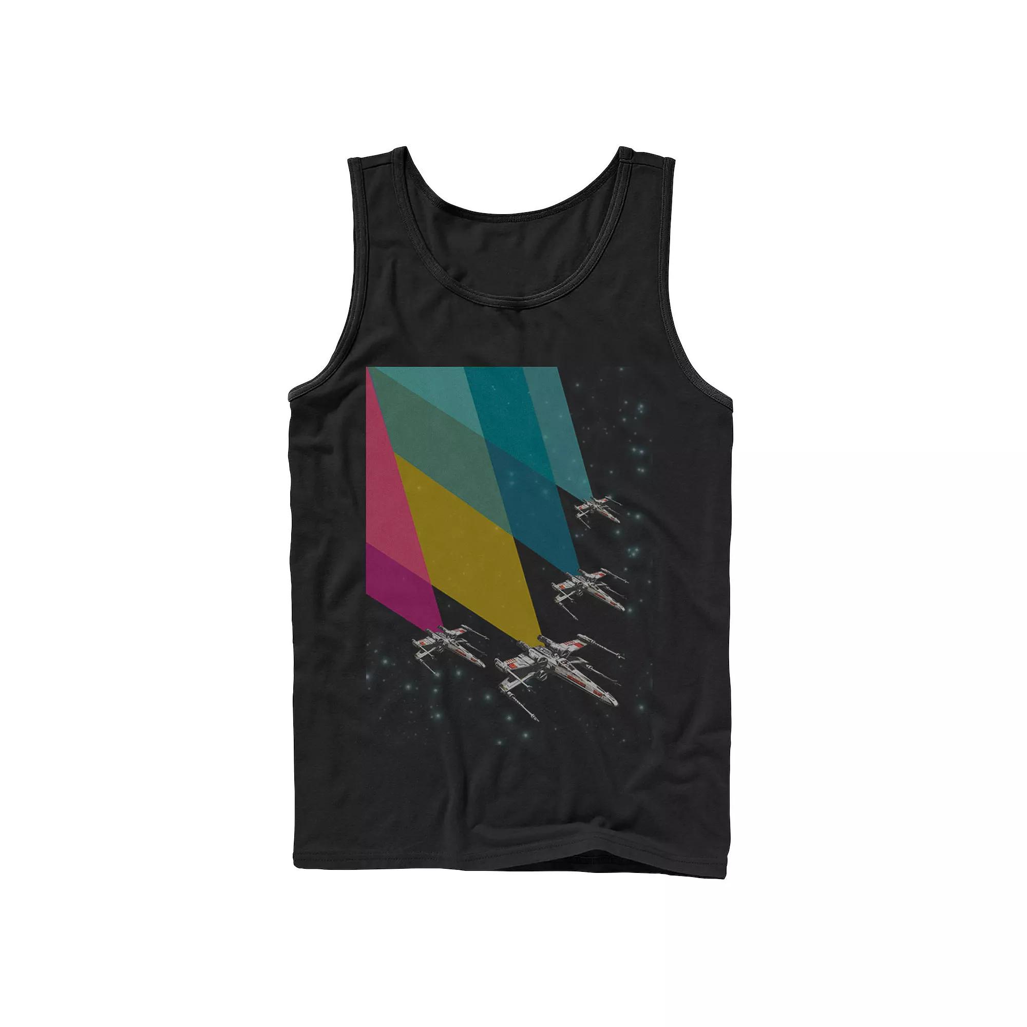Men's Star Wars X-Wing Chroma Prism Fleet Tank Top,  Product Image