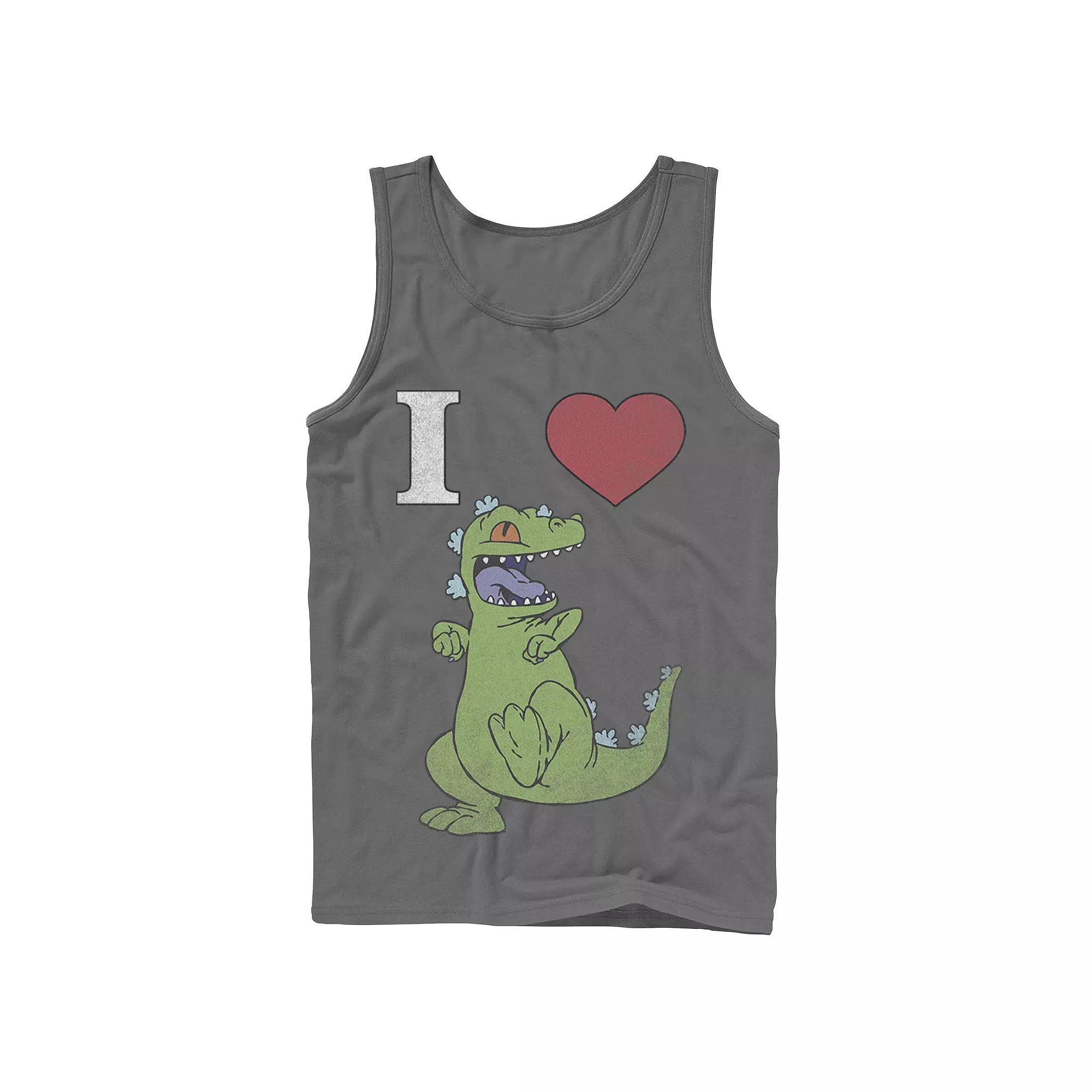 Men's Nickelodeon RugRats I Love Reptar Graphic Tank Top,  Product Image