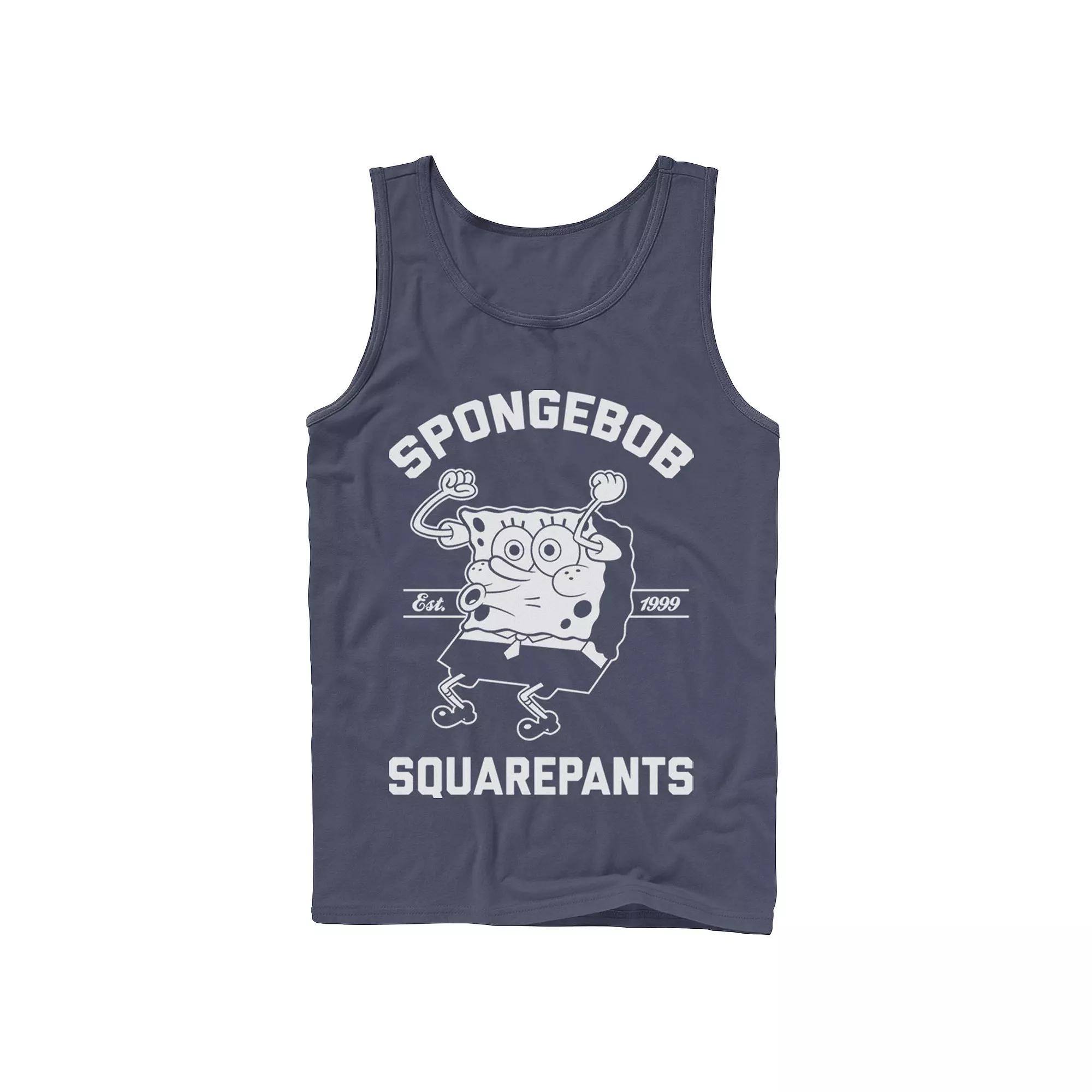 Men's Nickelodeon SpongeBob SquarePants Excited Established 99 Tank Top,  Product Image