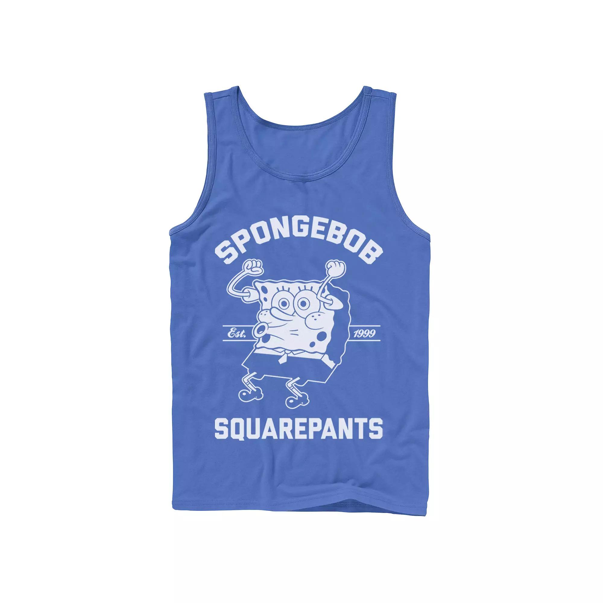 Men's Nickelodeon SpongeBob SquarePants Excited Established 99 Tank Top,  Product Image