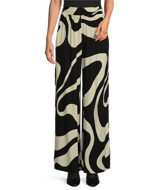 M Made in Italy Wild Printed Wide Leg Pant Product Image