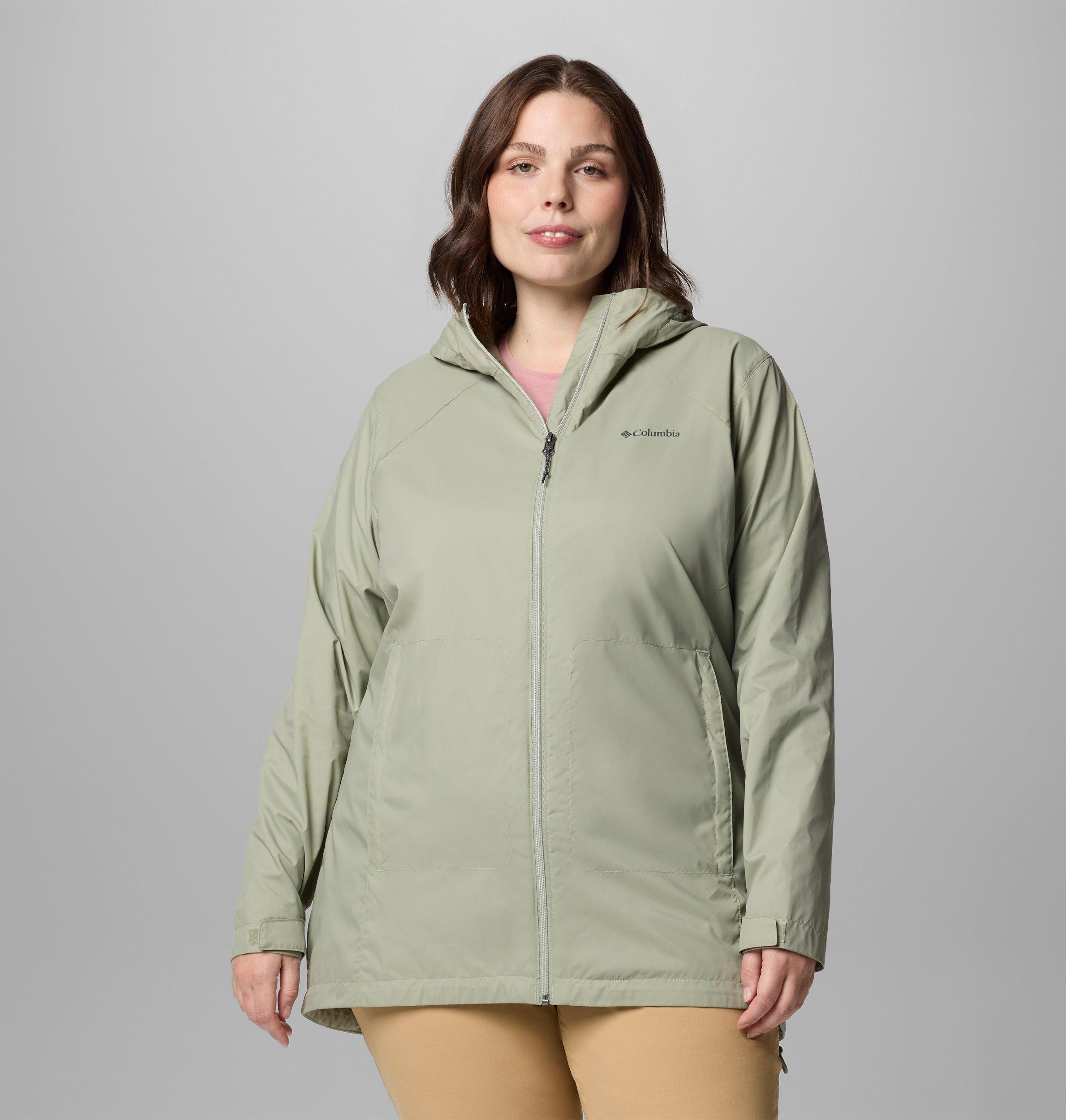 Columbia Womens Switchback II Lined Long Jacket - Plus Size- Product Image