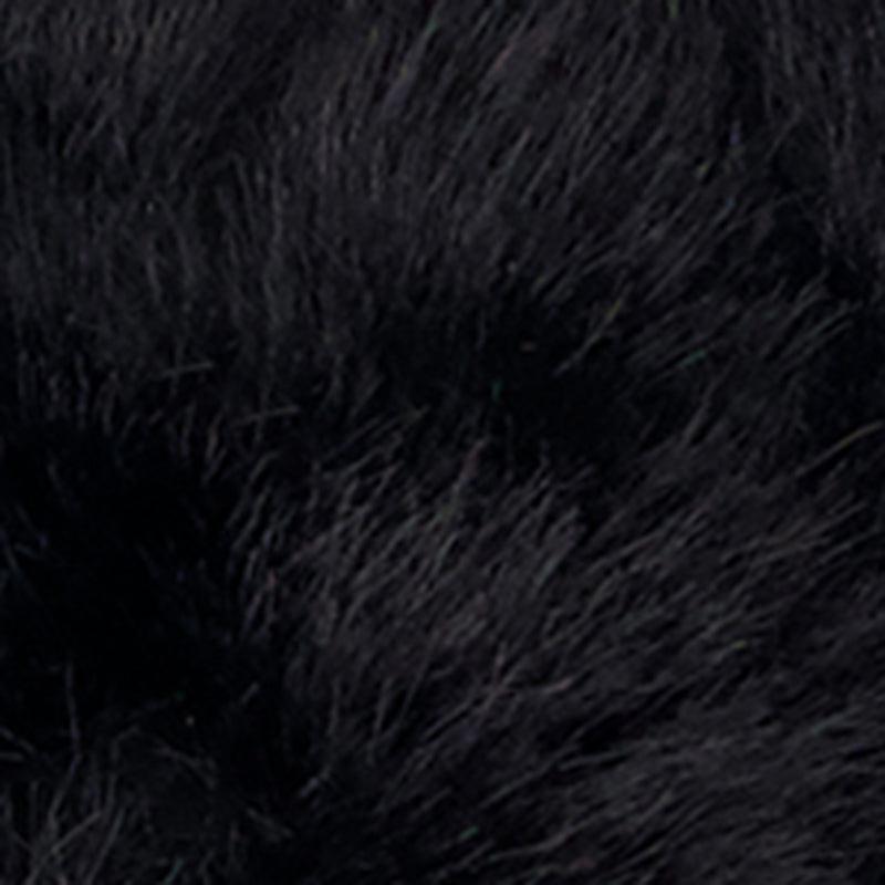 Faux Fur Ribbed Knit Bucket Hat Female Product Image