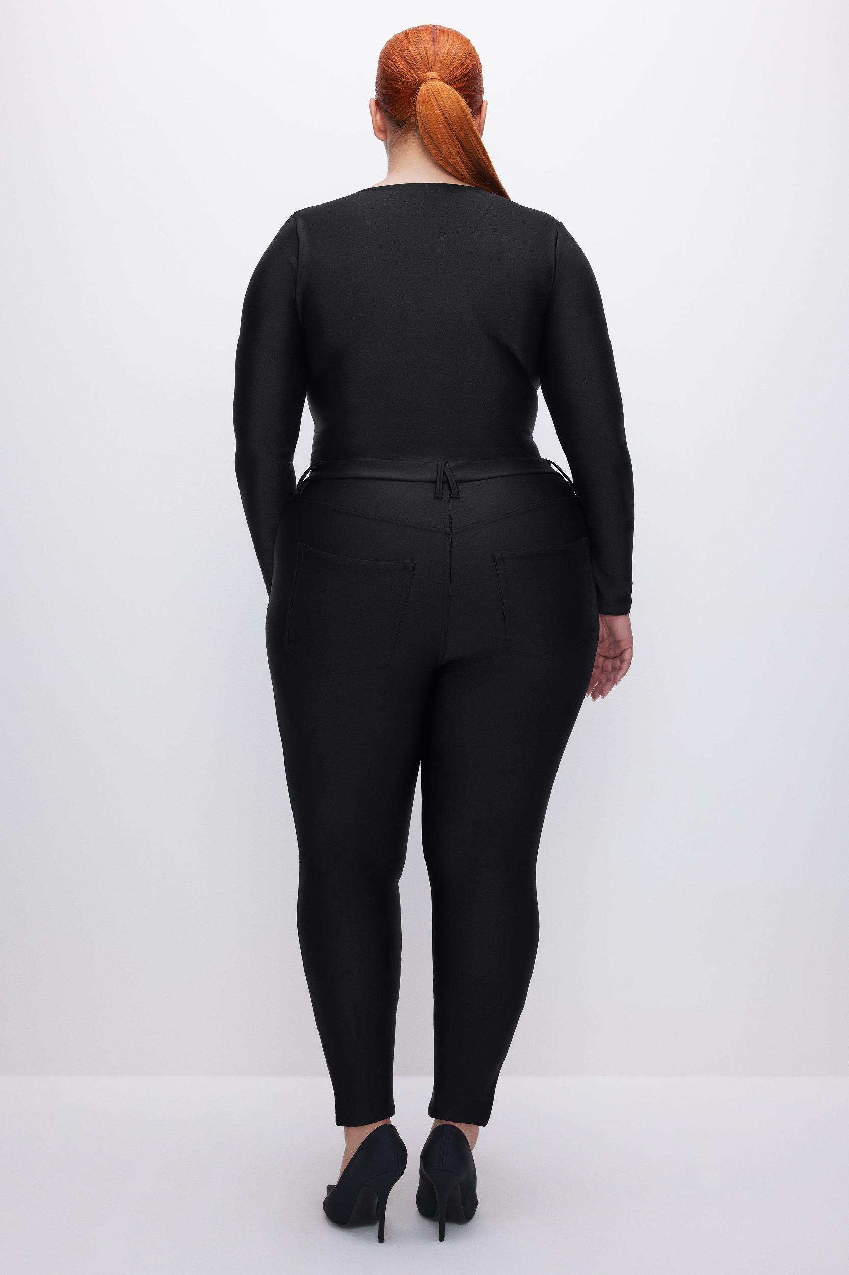 COMPRESSION SHINE GOOD WAIST LEGGINGS | BLACK001 Product Image