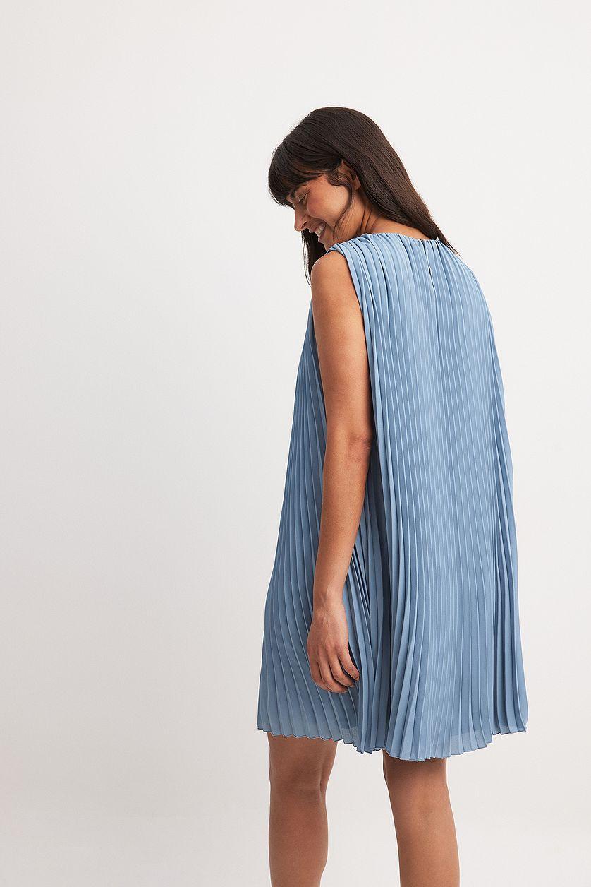 Sleeveless Plisse Mini Dress Product Image